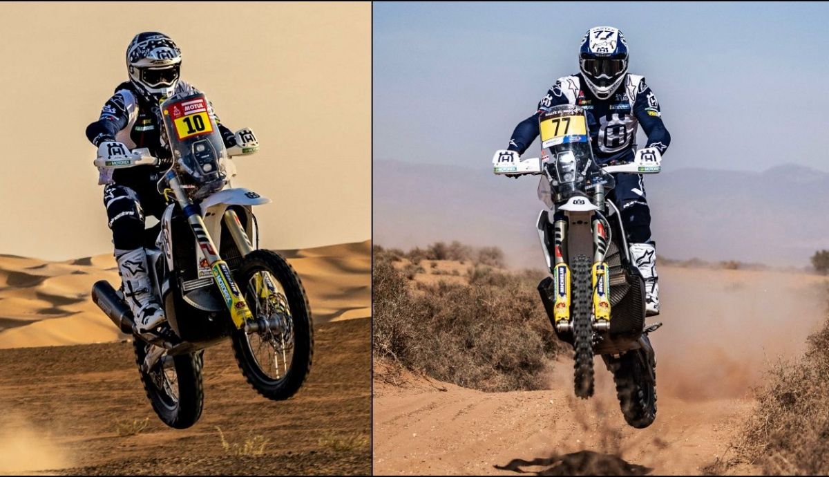 Skyler Howes y Luciano Benavides han sido protagonistas en rally con Husqvarna en 2023