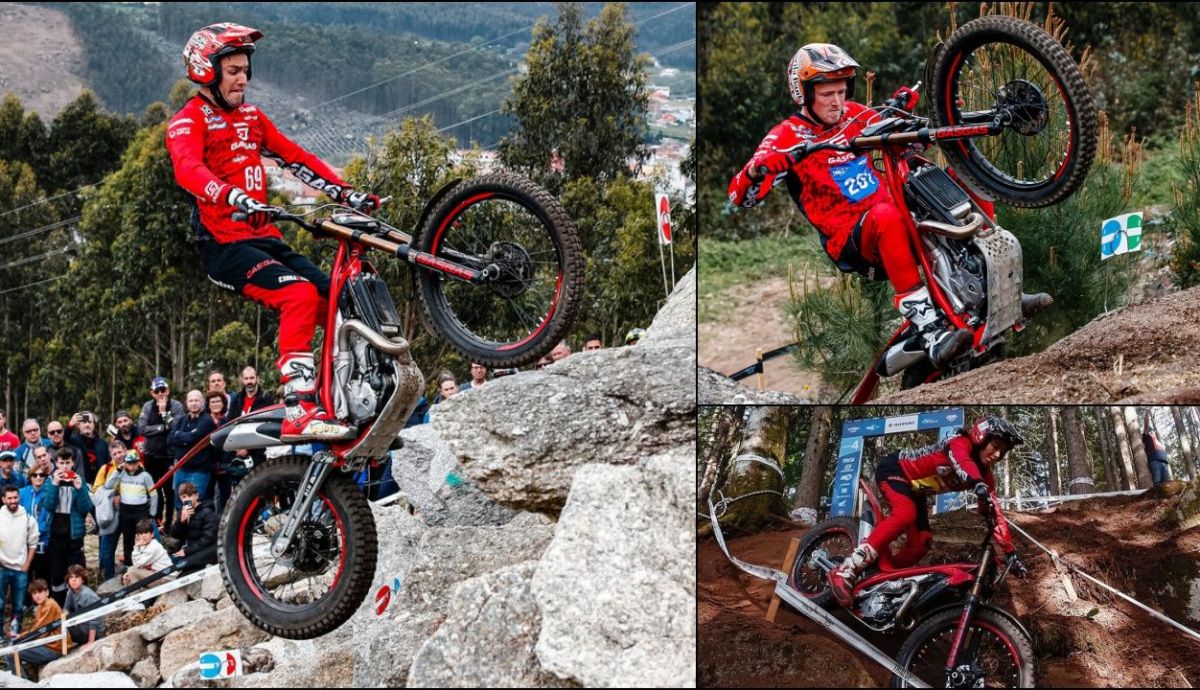 Jaime Busto, Sondre Haga y Alessia Bacchatta han sido protagonistas en trial con GasGas en 2023