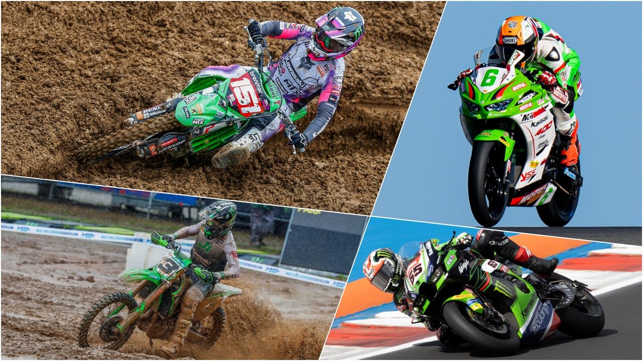 Courtney Duncan, Jeffrey Buis, Romain Febvre y Jonathan Rea han sido protagonistas con Kawasaki en 2023