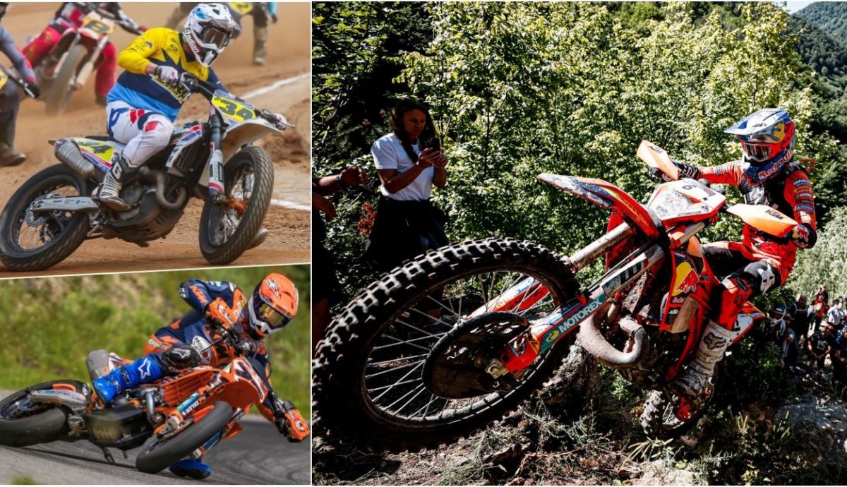 Ervin Krajkovic, Lukas Hollbacher y Manuel Lettenbichler han brillado en Supermoto, Flat Track y Hard Enduro con KTM en 2023 Ervin Krajkovic, Lukas Hollbacher y Manuel Lettenbichler han brillado en Supermoto, Flat Track y Hard Enduro con KTM en 2023