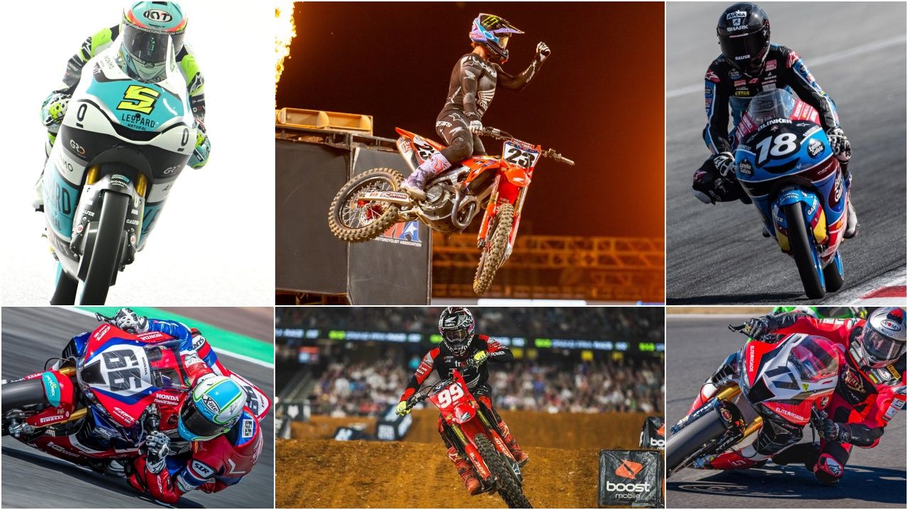 Jaume Masià, Chase Sexton, Ángel Piqueras, Florian Alt, Max Anstie y Troy Herfoss han sido campeones con Honda en 2023