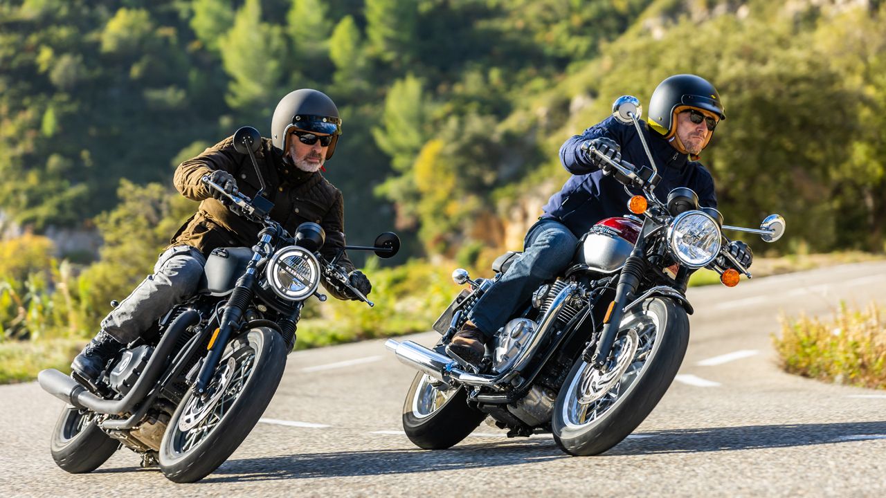 Comparativa naked vintage: Brixton Cromwell 1200 vs Triumph Bonneville T120