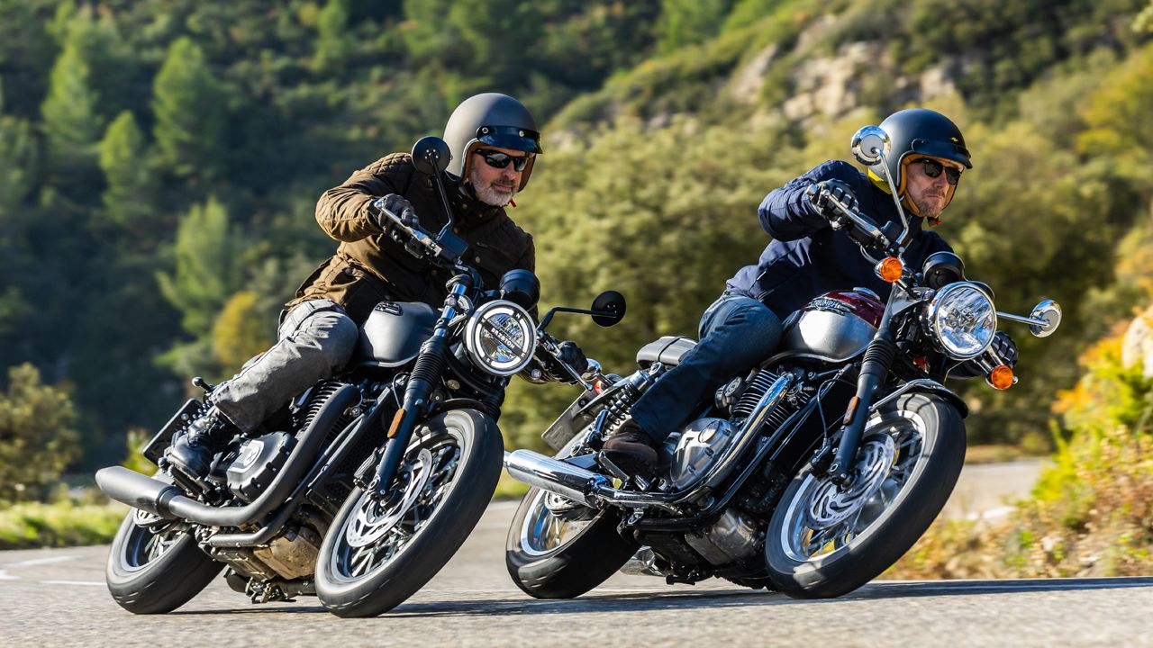 Comparativa naked vintage: Brixton Cromwell 1200 vs Triumph Bonneville T120