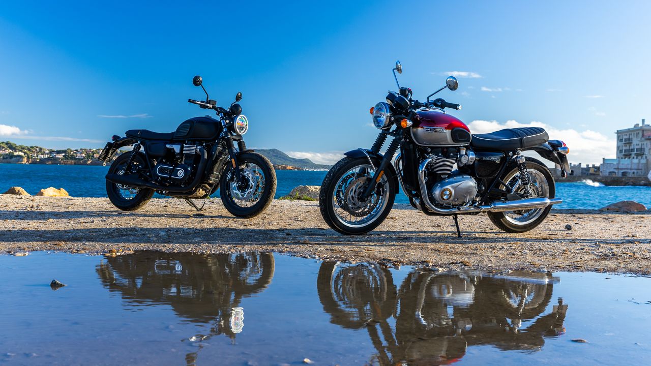 Comparativa naked vintage: Brixton Cromwell 1200 vs Triumph Bonneville T120
