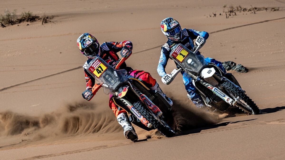 Kevin Benavides llega al Dakar 2024 como vigente ganador de la prueba y Luciano Benavides como campeón del mundo de RallyGP