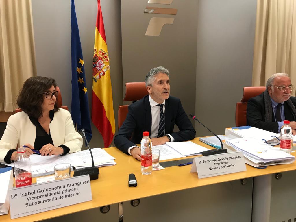 El Ministro del Interior, Fernando Grande Marlaska ha presentado el balance de siniestralidad de 2023.