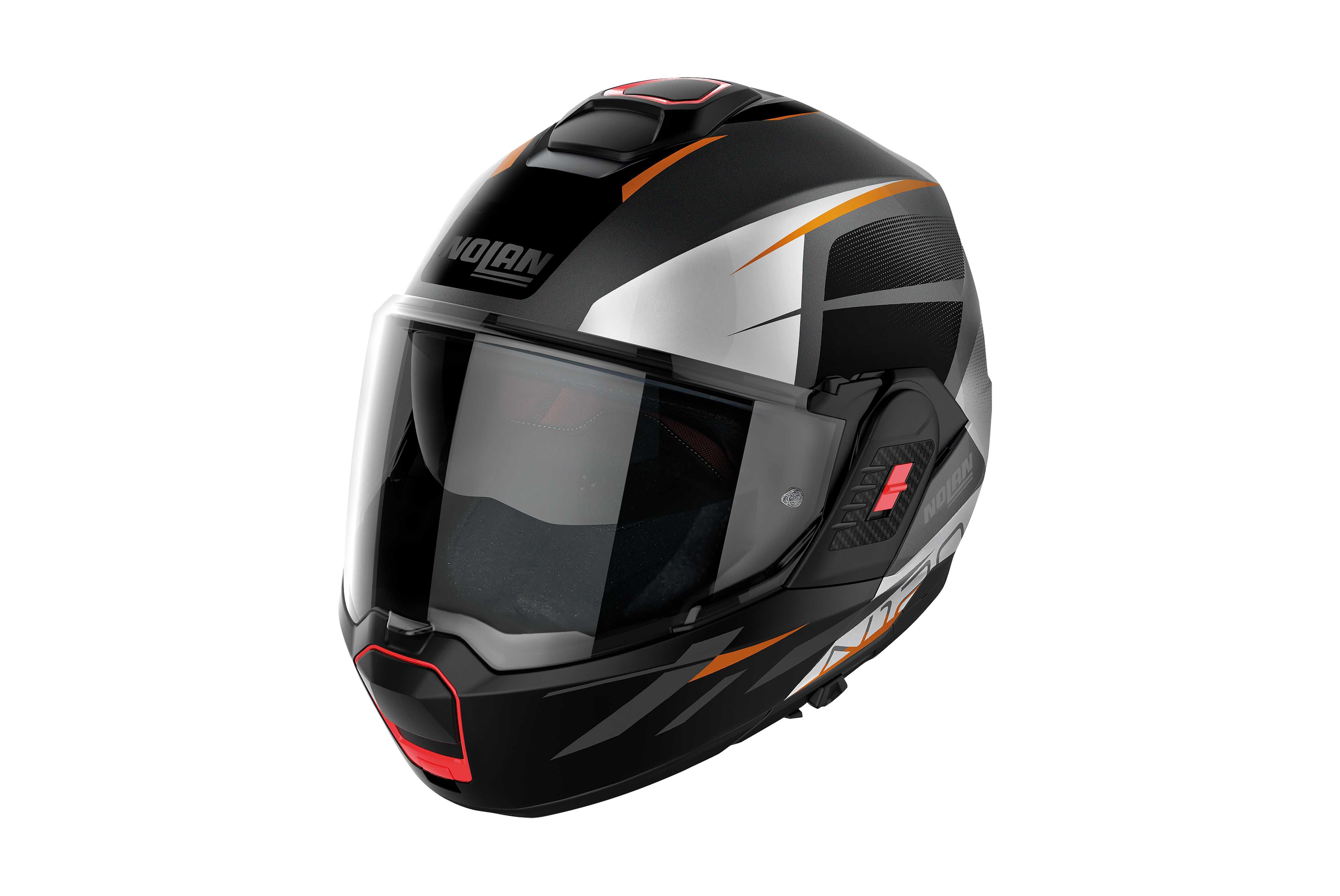 CASCO MODULAR N100.5 PLUS OVERLAND BLANCO / AZUL / ROJO 35