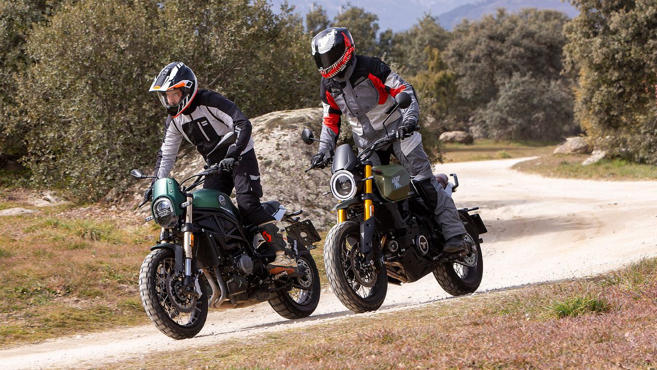Comparativa Scrambler: Benelli Leoncino 800 Trail vs Moto Morini Seiemezzo SCR