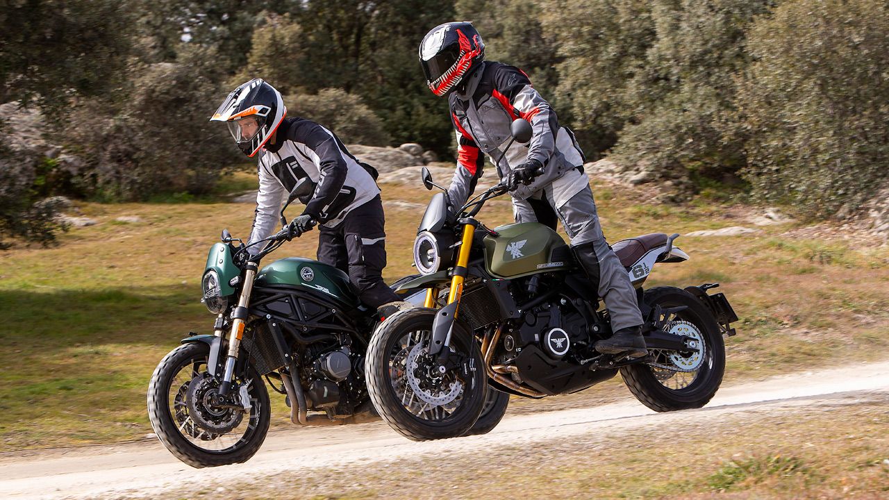 Comparativa Scrambler: Benelli Leoncino 800 Trail vs Moto Morini Seiemezzo SCR