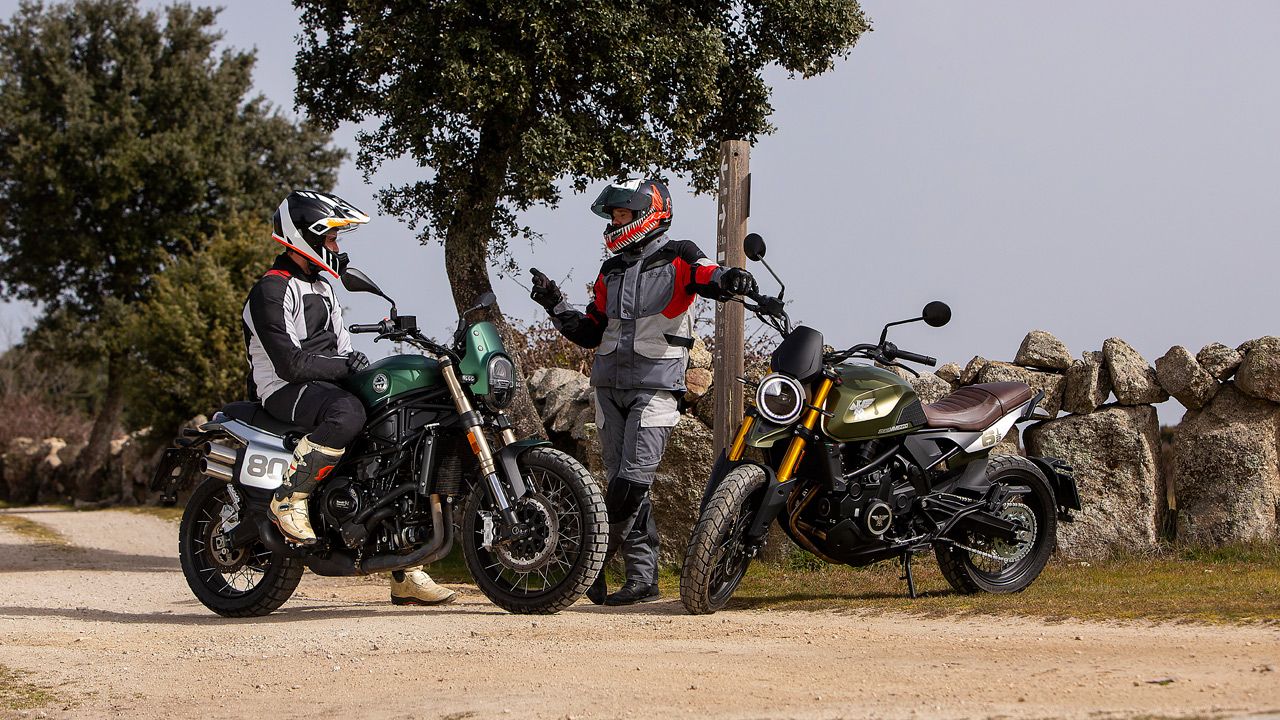 Comparativa Scrambler: Benelli Leoncino 800 Trail vs Moto Morini Seiemezzo SCR