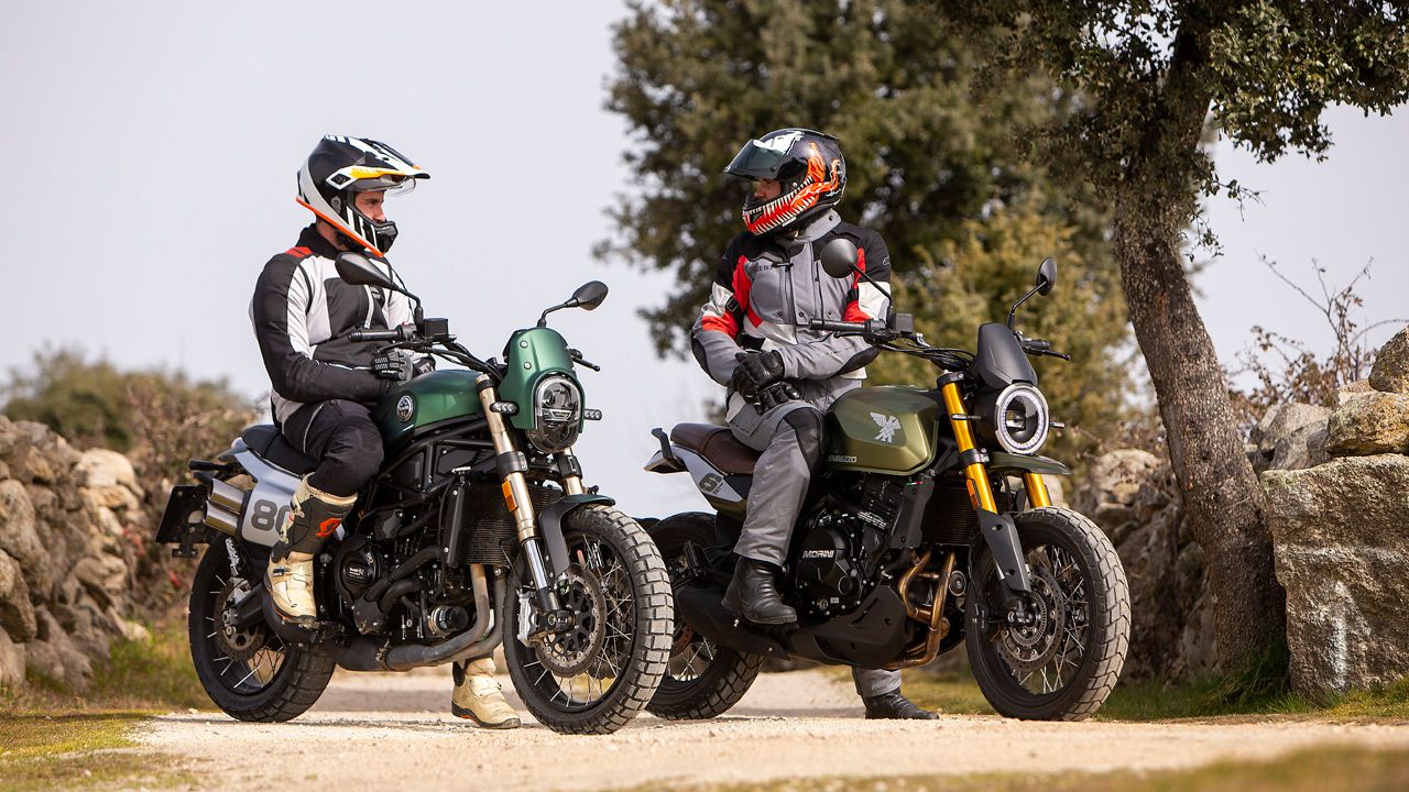 Comparativa Scrambler: Benelli Leoncino 800 Trail vs Moto Morini Seiemezzo SCR