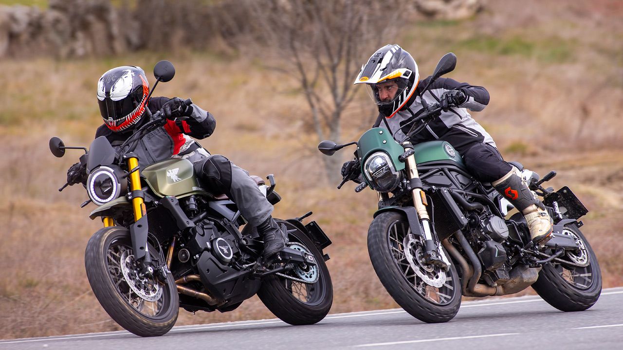 Comparativa Scrambler: Benelli Leoncino 800 Trail vs Moto Morini Seiemezzo SCR