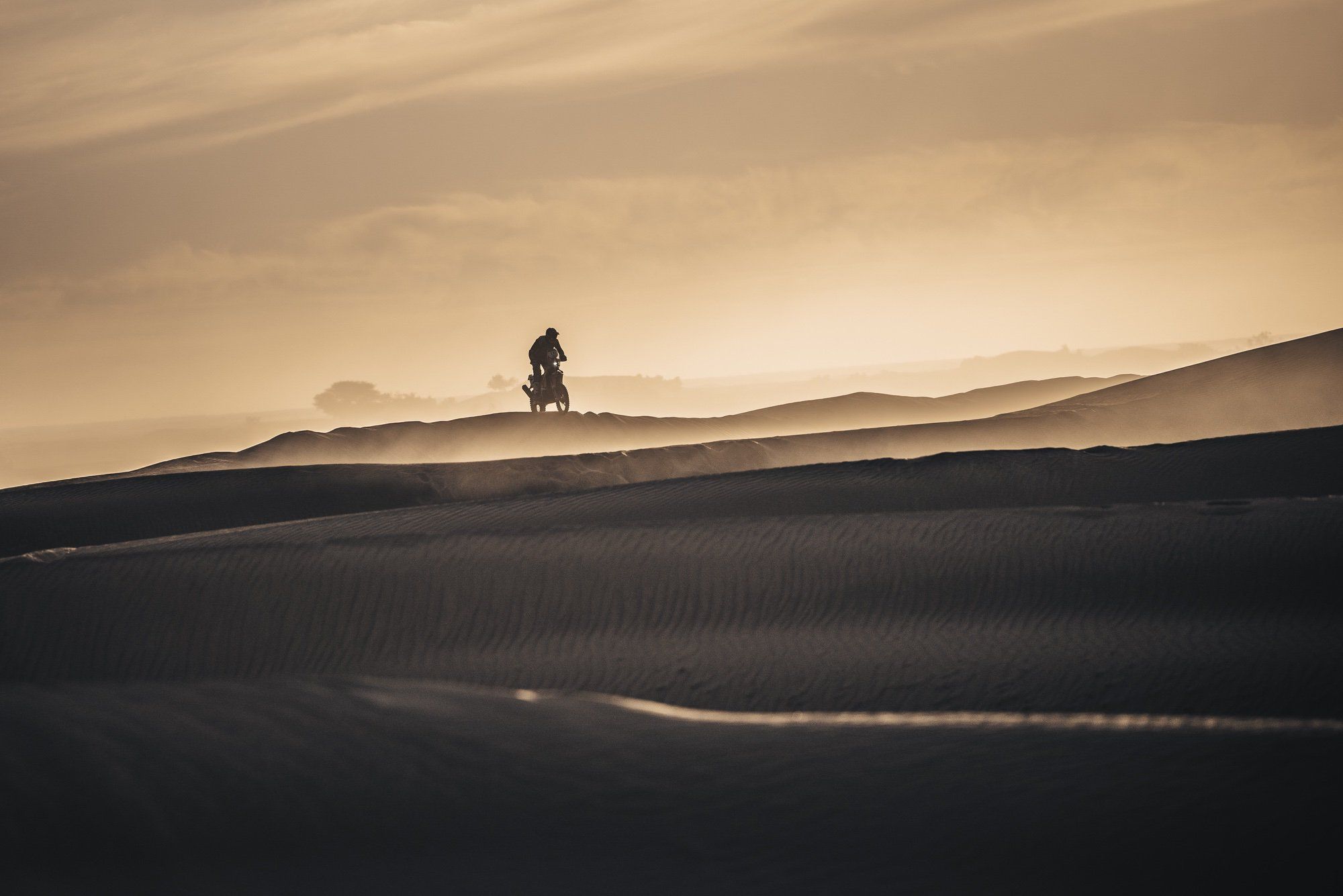 Africa Eco Race 2024. Mitad de carrera. Cerutti manda y Pol Tarrés es tercero