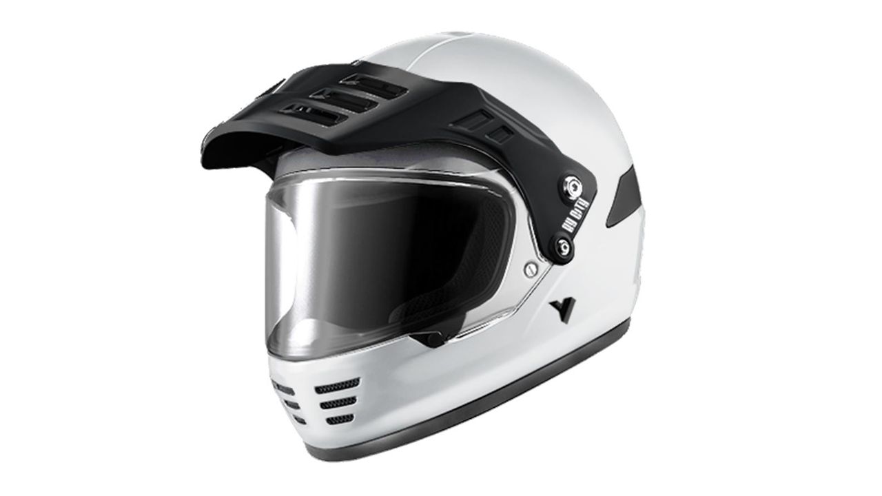 Casco By City Rider blanco brillante