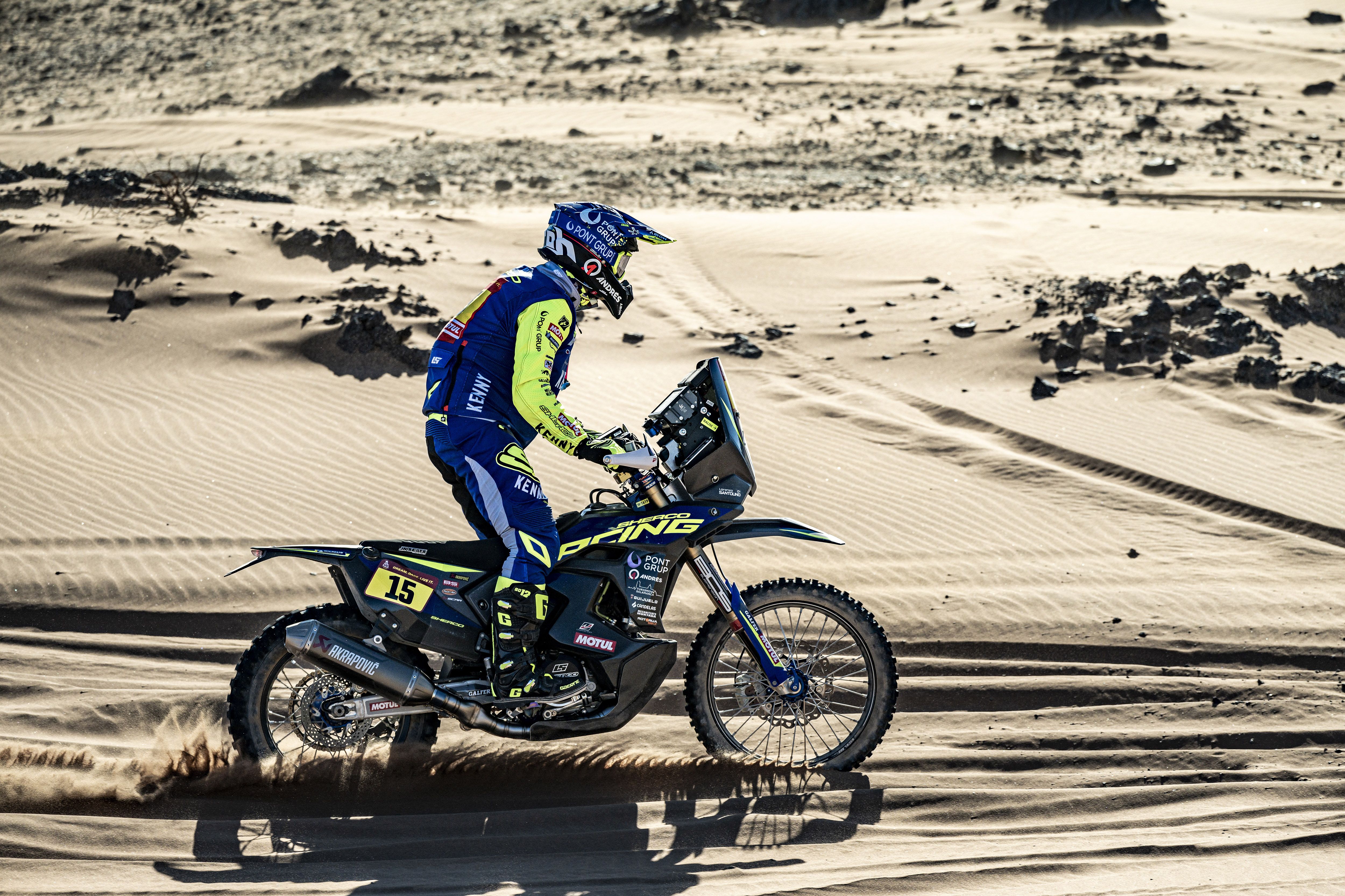 Lorenzo Santolino hace balance de su Dakar 2024