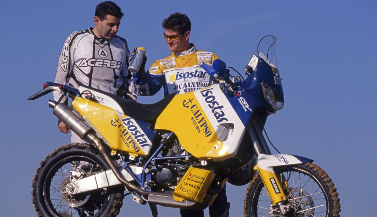 Prueba histórica CSV 650 Dakar 2002 Prueba histórica CSV 650 Dakar 2002