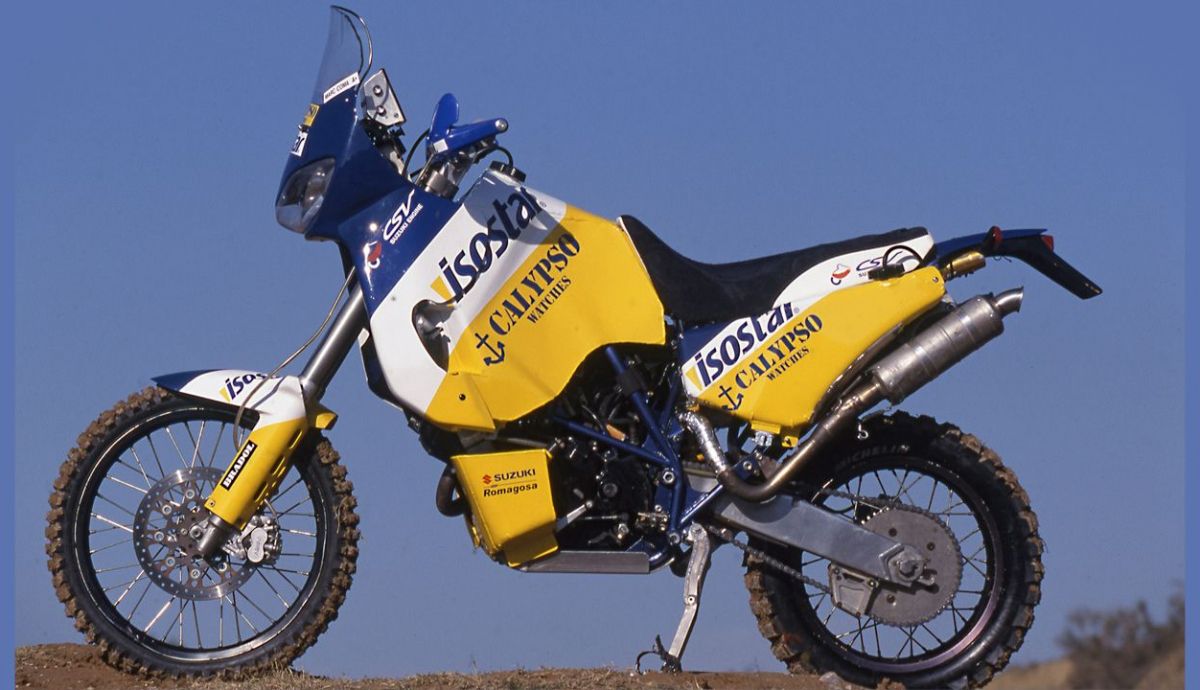 Prueba histórica CSV 650 Dakar 2002 Prueba histórica CSV 650 Dakar 2002