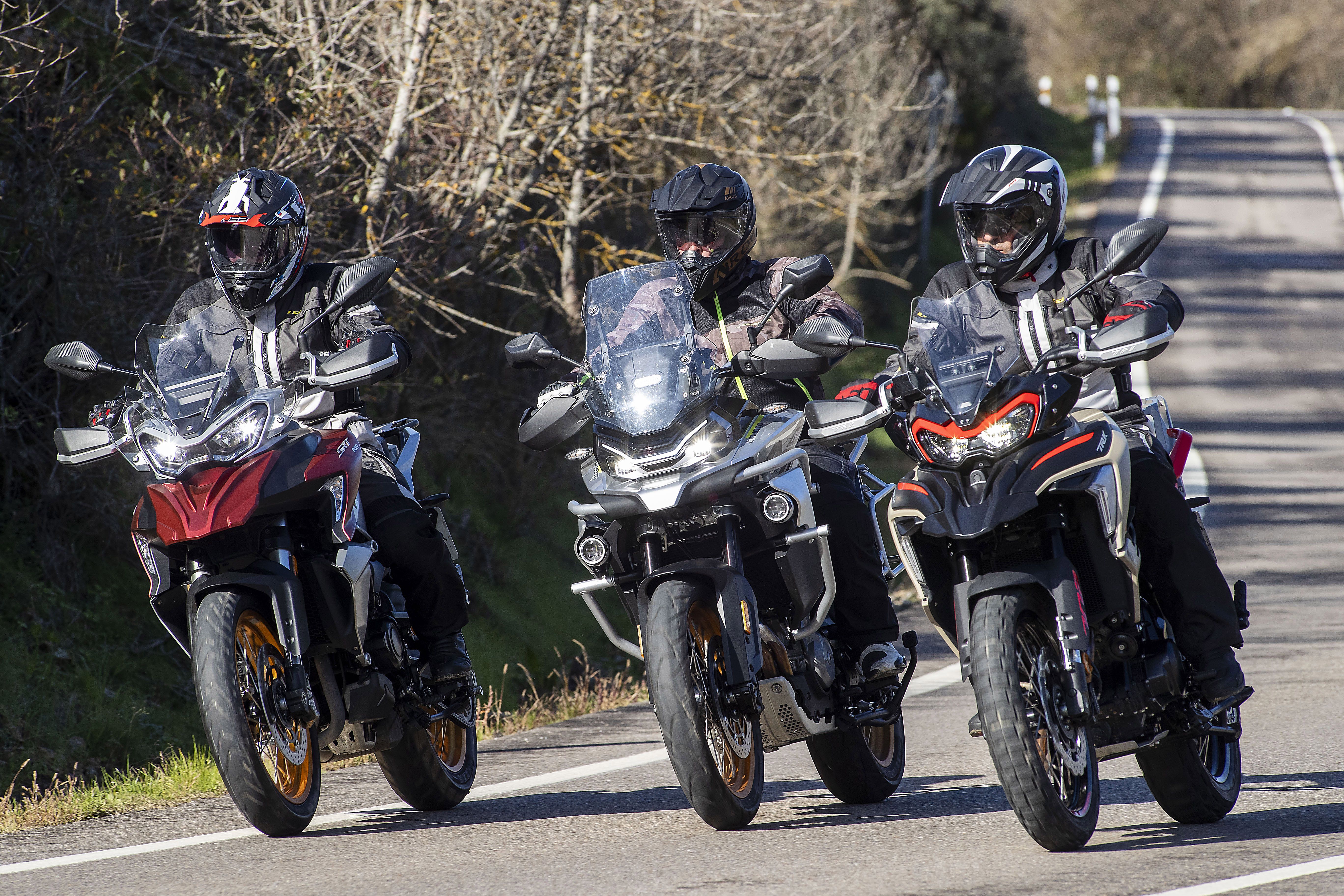 Comparativa Benelli TRK 702 X CF Moto 800 MT QJ Motor SRT 800 X 2023 (8)