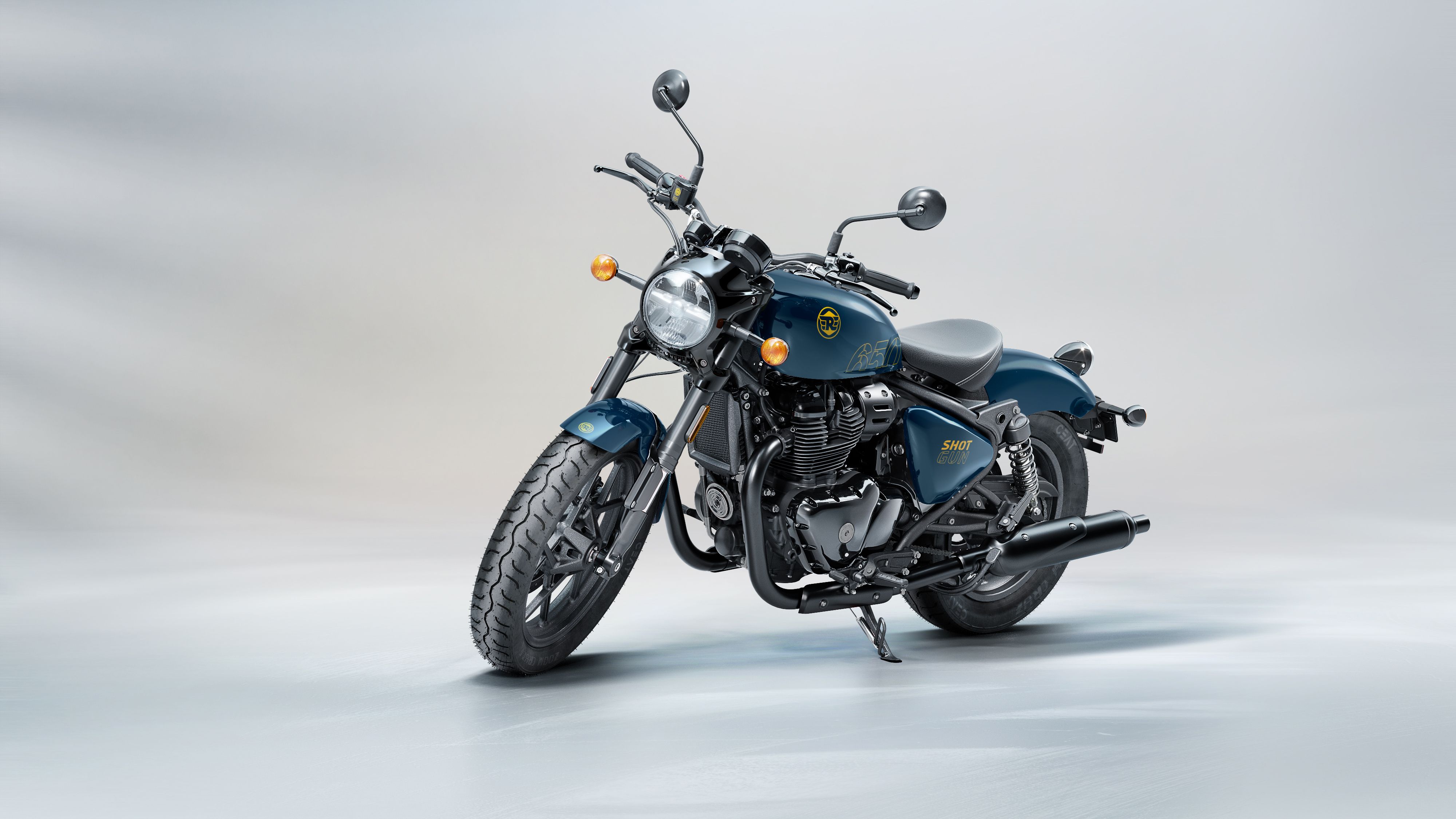 Royal Enfield Shotgun 650   Plasma Blue (1)