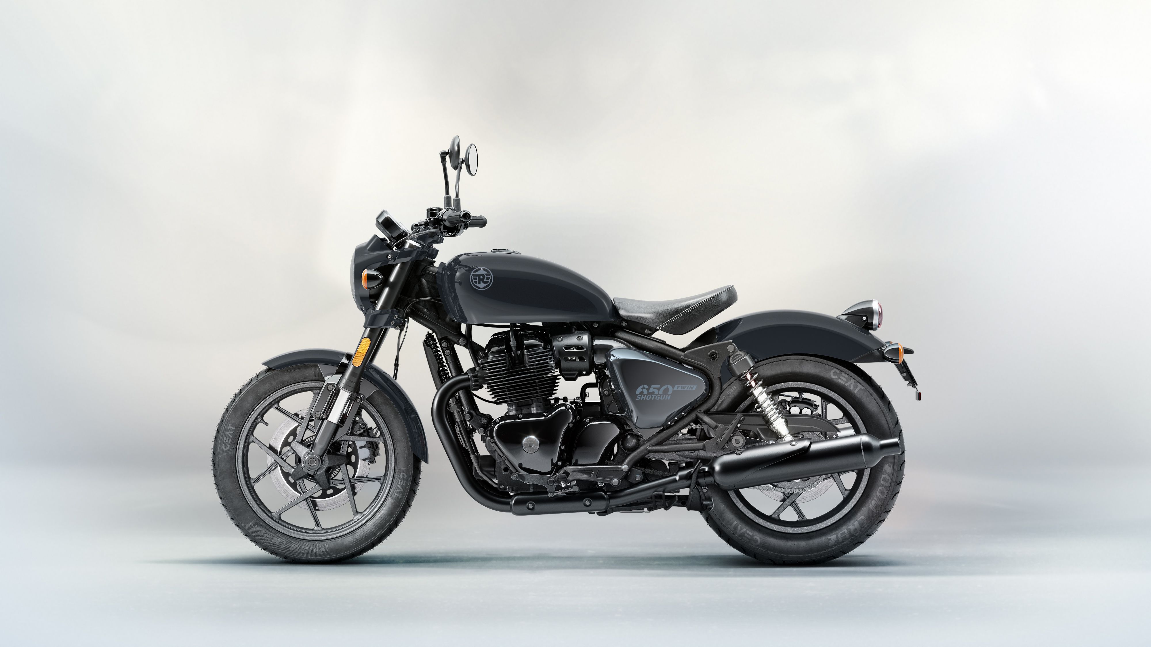 Royal Enfield Shotgun 650   Sheet Metal Grey (5)