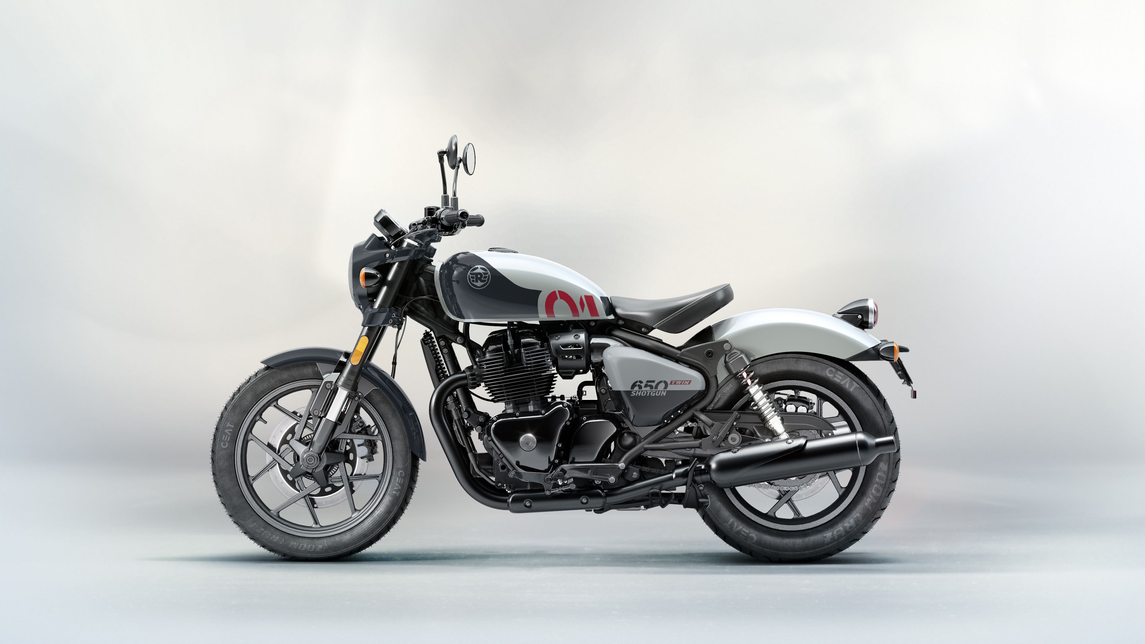 Royal Enfield Shotgun 650   Stencil White (9)