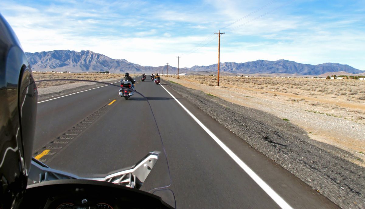 Distancia de detención de la moto