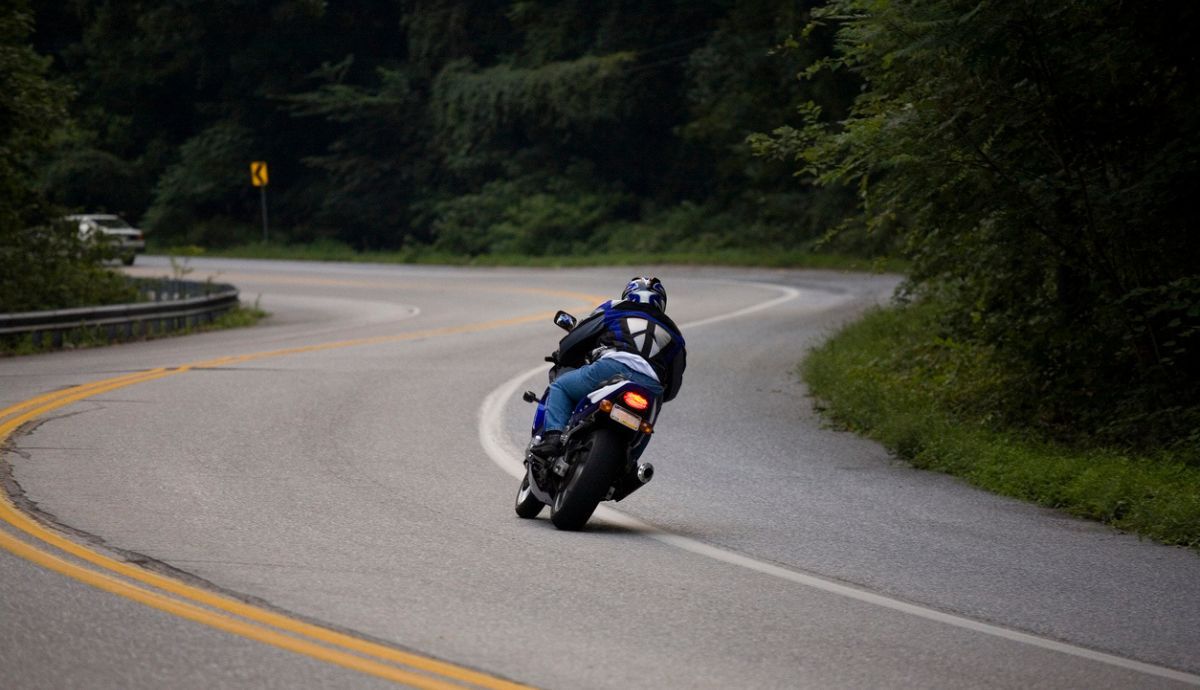 Sensor de ángulo de inclinación de la moto