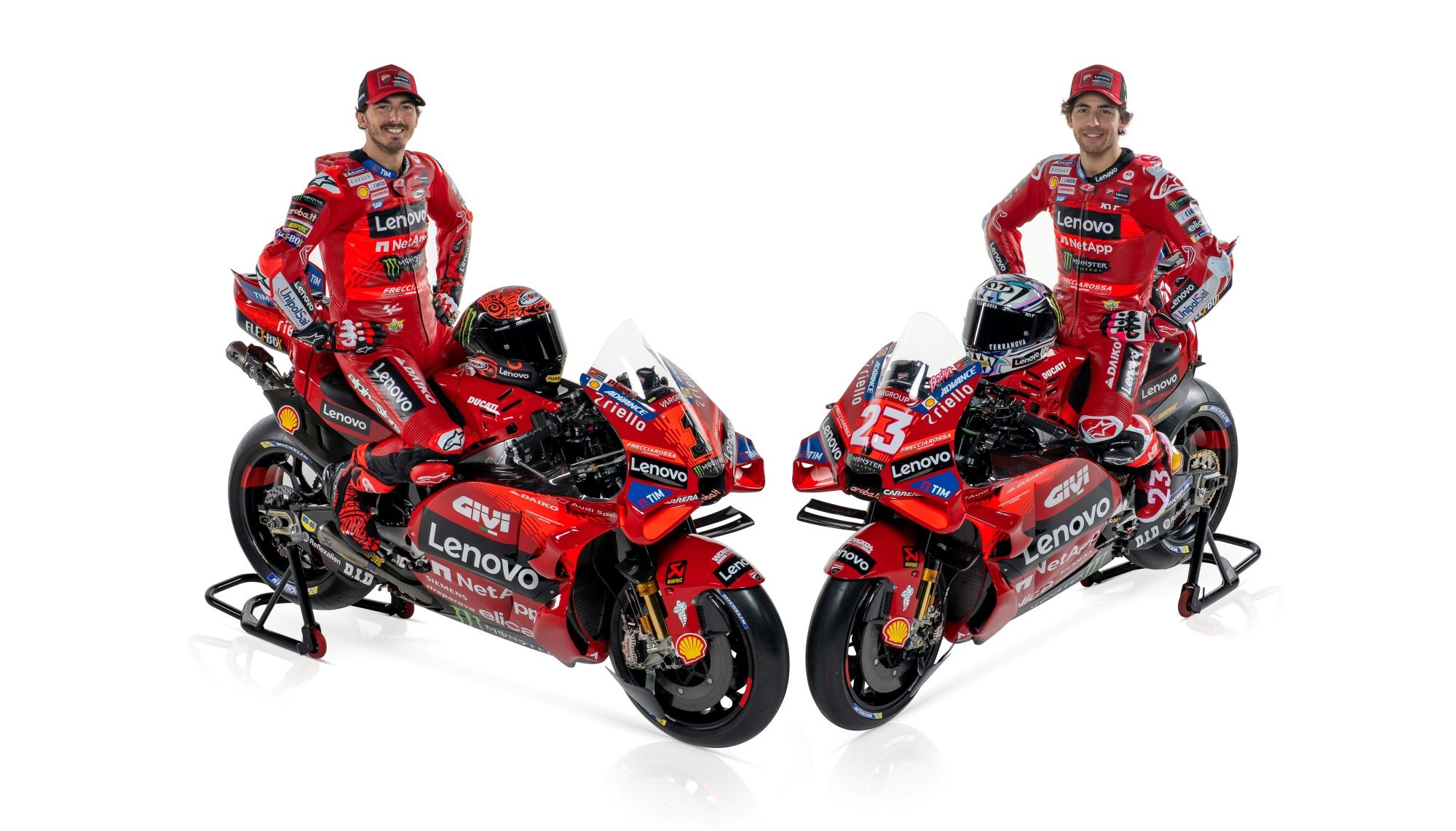 Ducati Desmosedici GP24 Lenovo Pecco Bagnaia Enea Bastianini 04