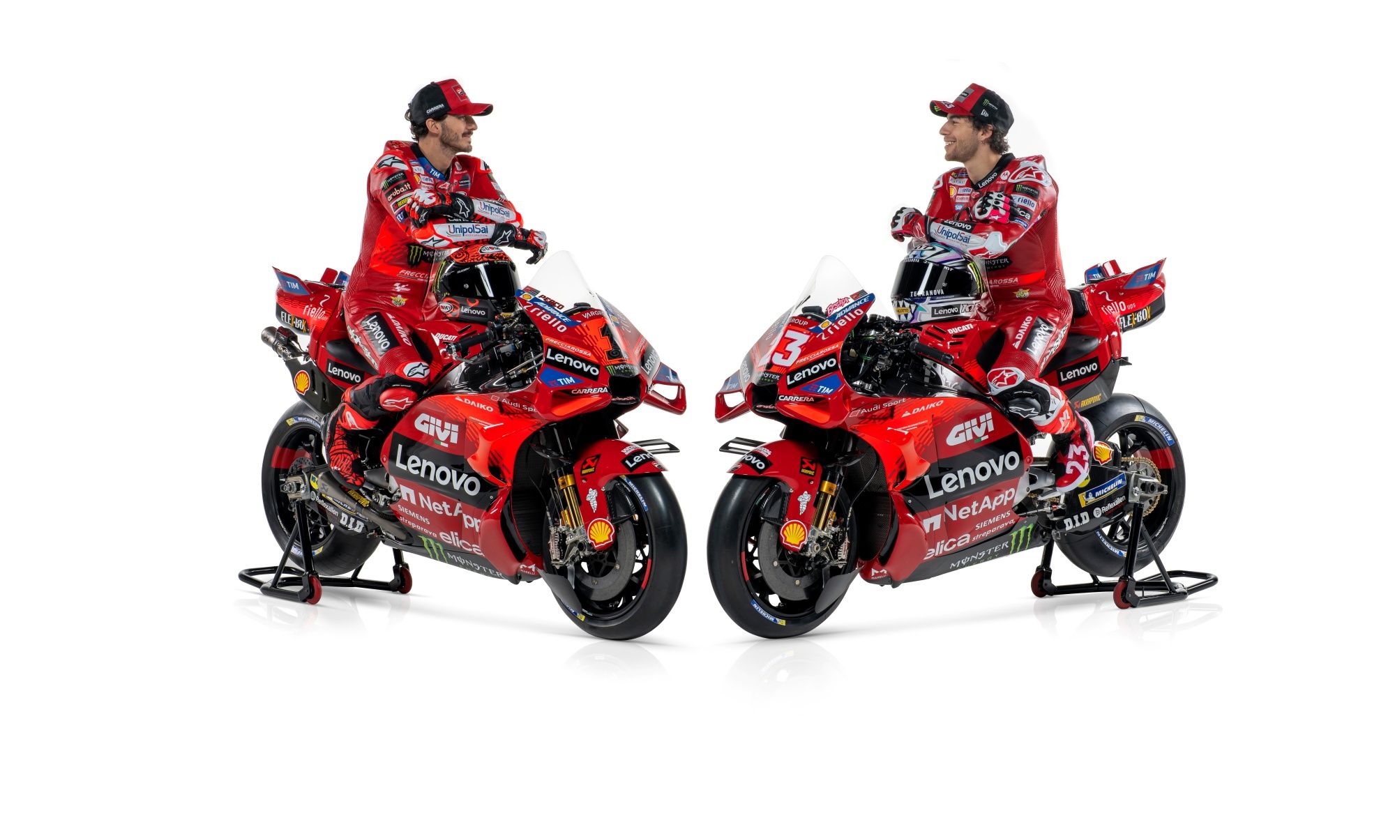 Ducati Desmosedici GP24 Lenovo Pecco Bagnaia Enea Bastianini 05