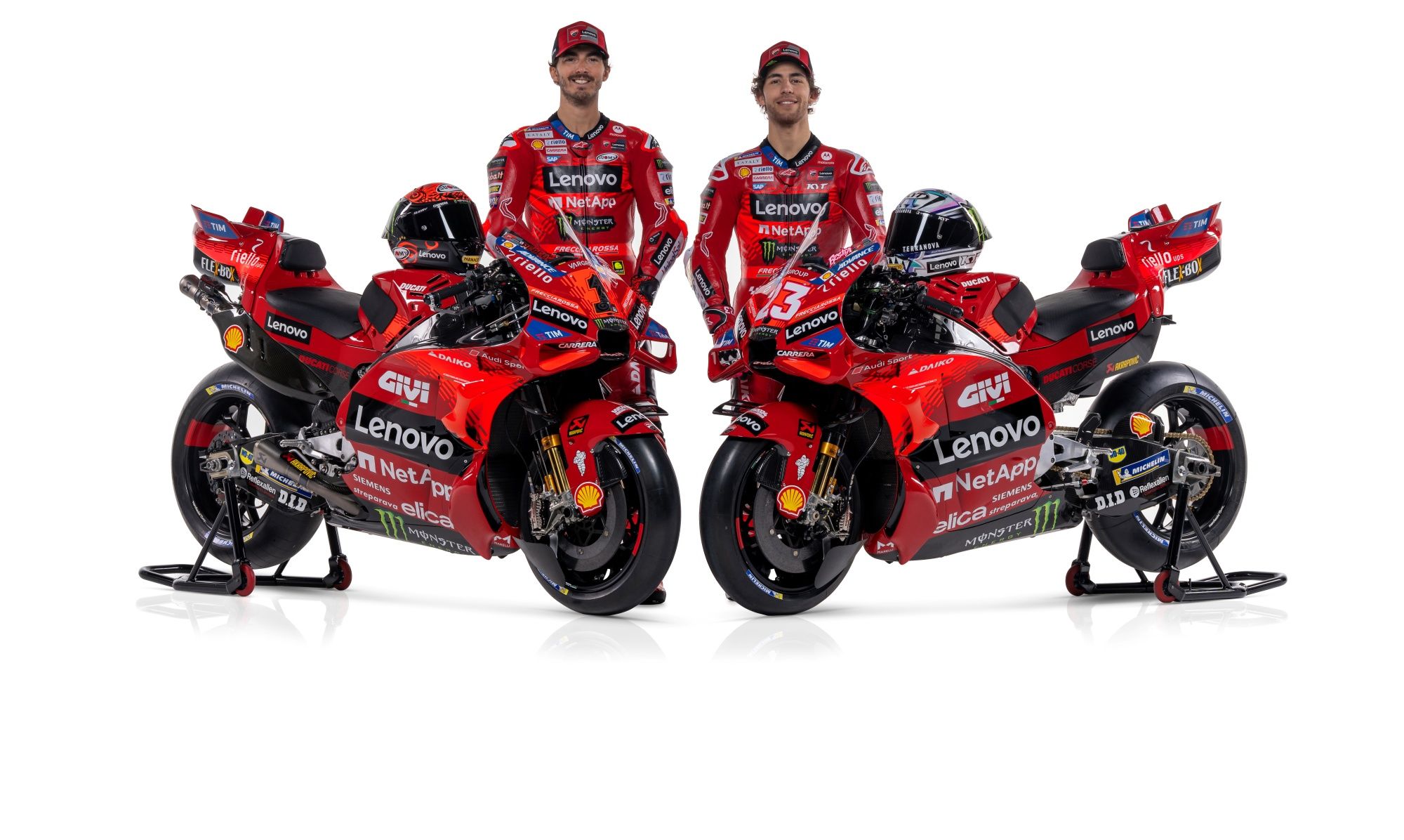 Ducati Desmosedici GP24 Lenovo Pecco Bagnaia Enea Bastianini 07