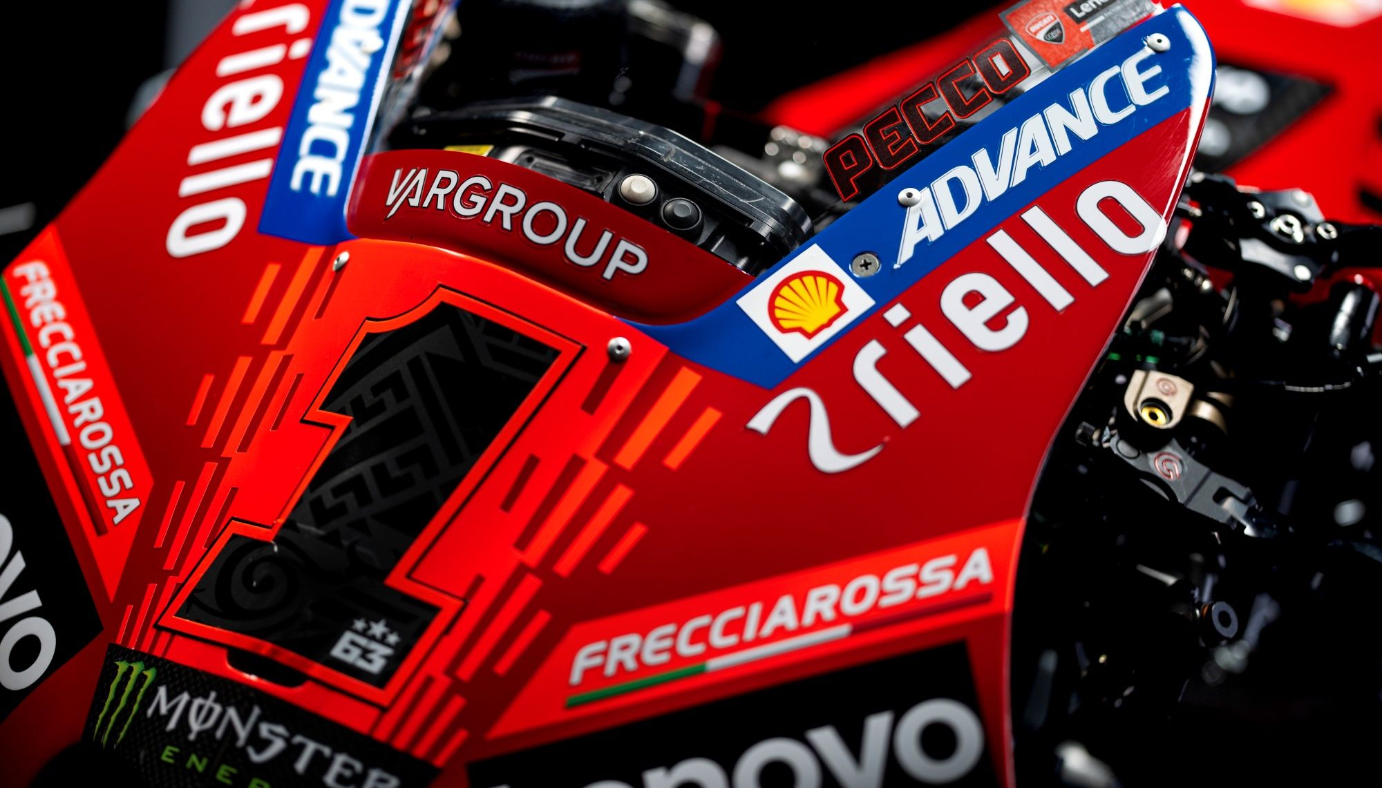 Ducati Desmosedici GP24 Lenovo Pecco Bagnaia Enea Bastianini 12