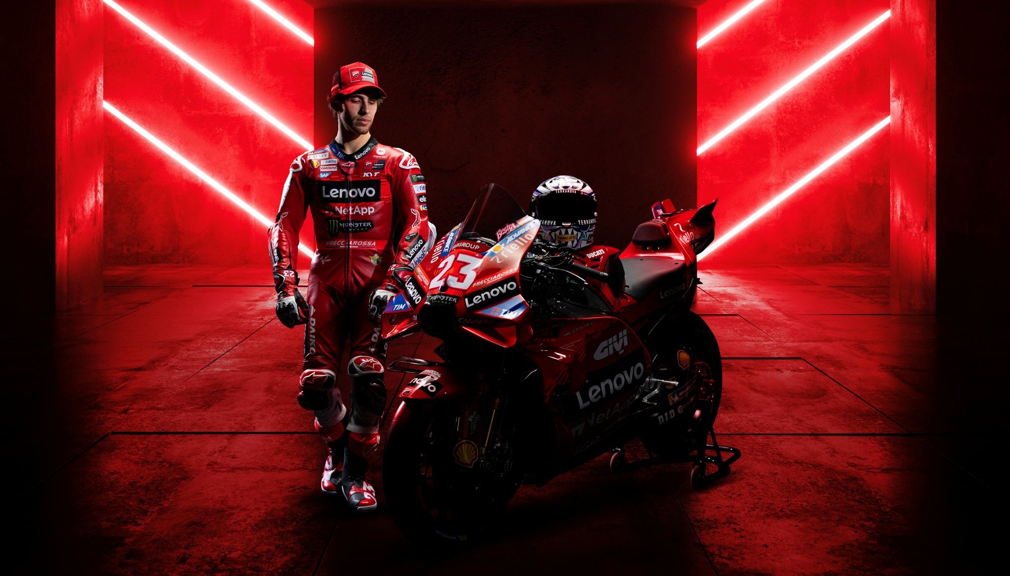 Ducati Desmosedici GP24 Lenovo Pecco Bagnaia Enea Bastianini 43