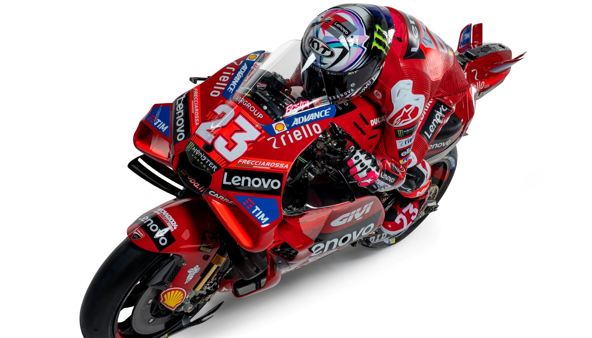 Ducati Desmosedici GP24 Lenovo Pecco Bagnaia Enea Bastianini 44