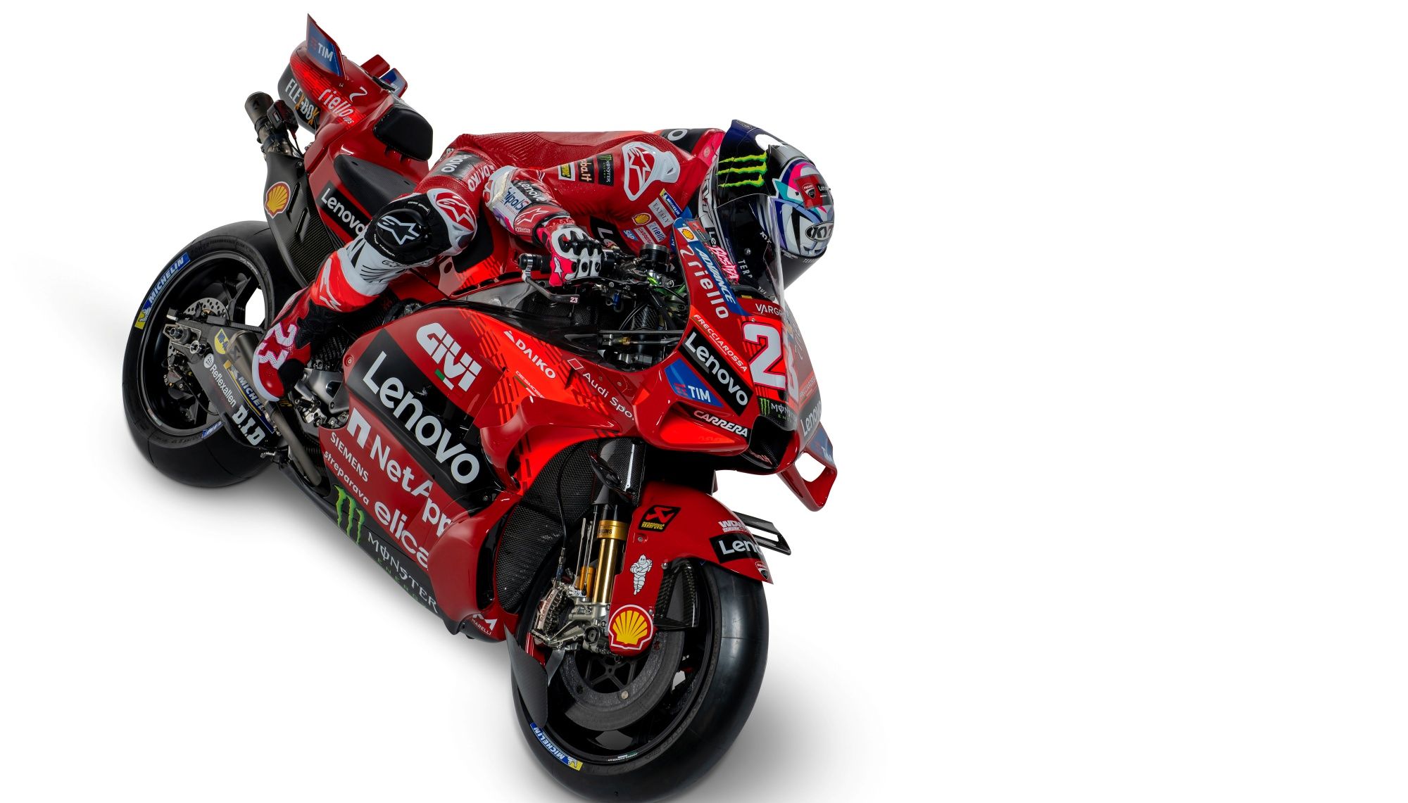 Ducati Desmosedici GP24 Lenovo Pecco Bagnaia Enea Bastianini 45