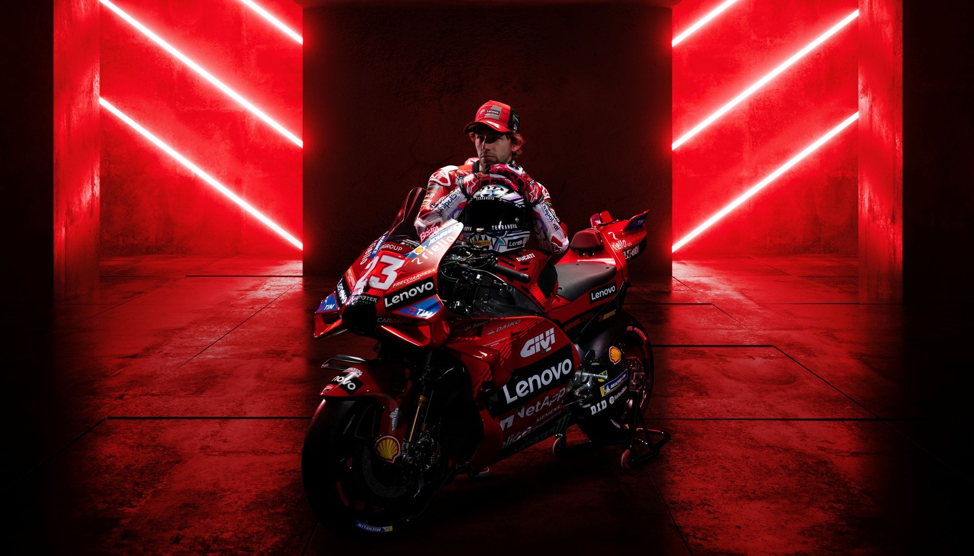 Ducati Desmosedici GP24 Lenovo Pecco Bagnaia Enea Bastianini 49