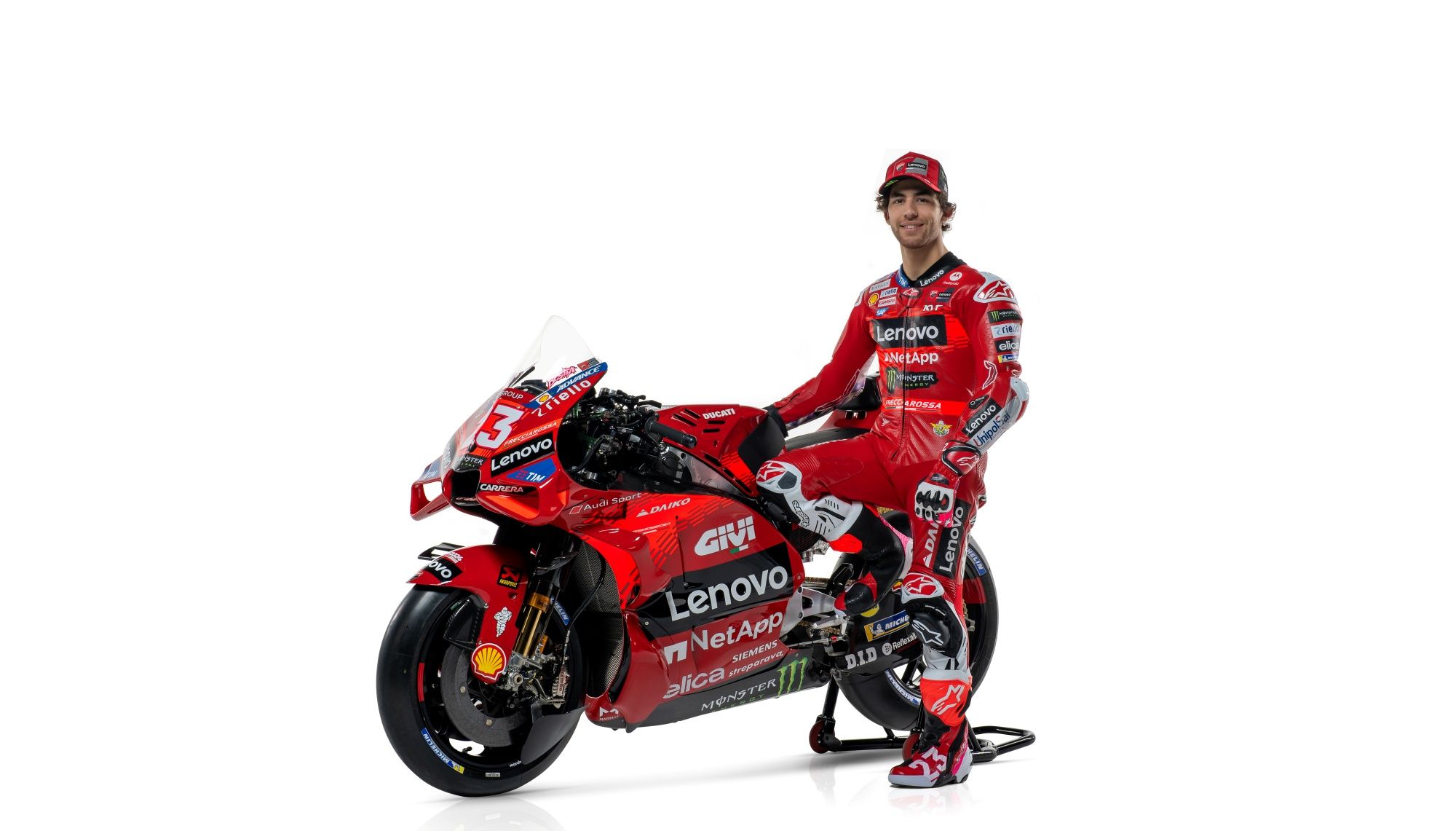 Ducati Desmosedici GP24 Lenovo Pecco Bagnaia Enea Bastianini 60