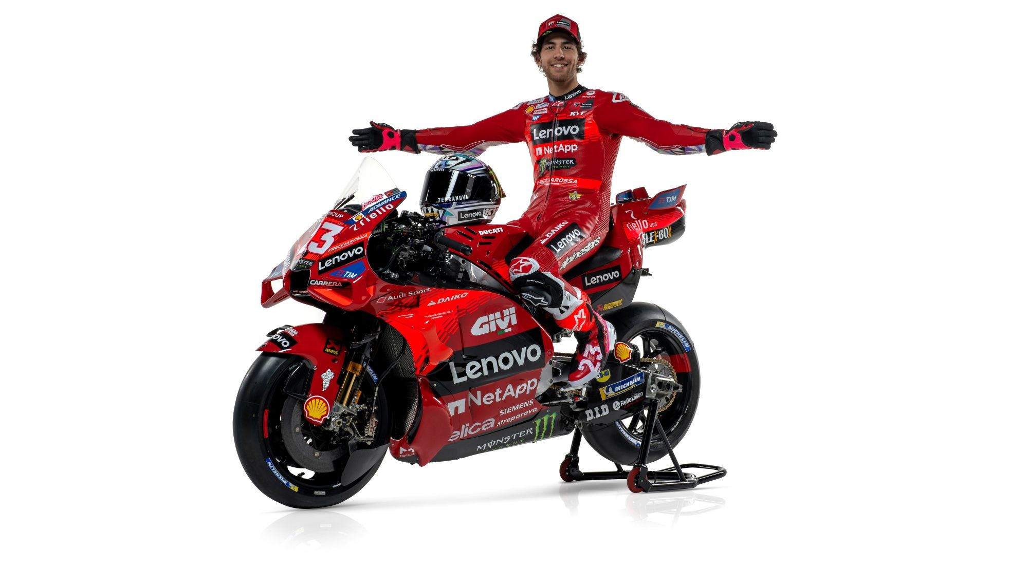 Ducati Desmosedici GP24 Lenovo Pecco Bagnaia Enea Bastianini 61