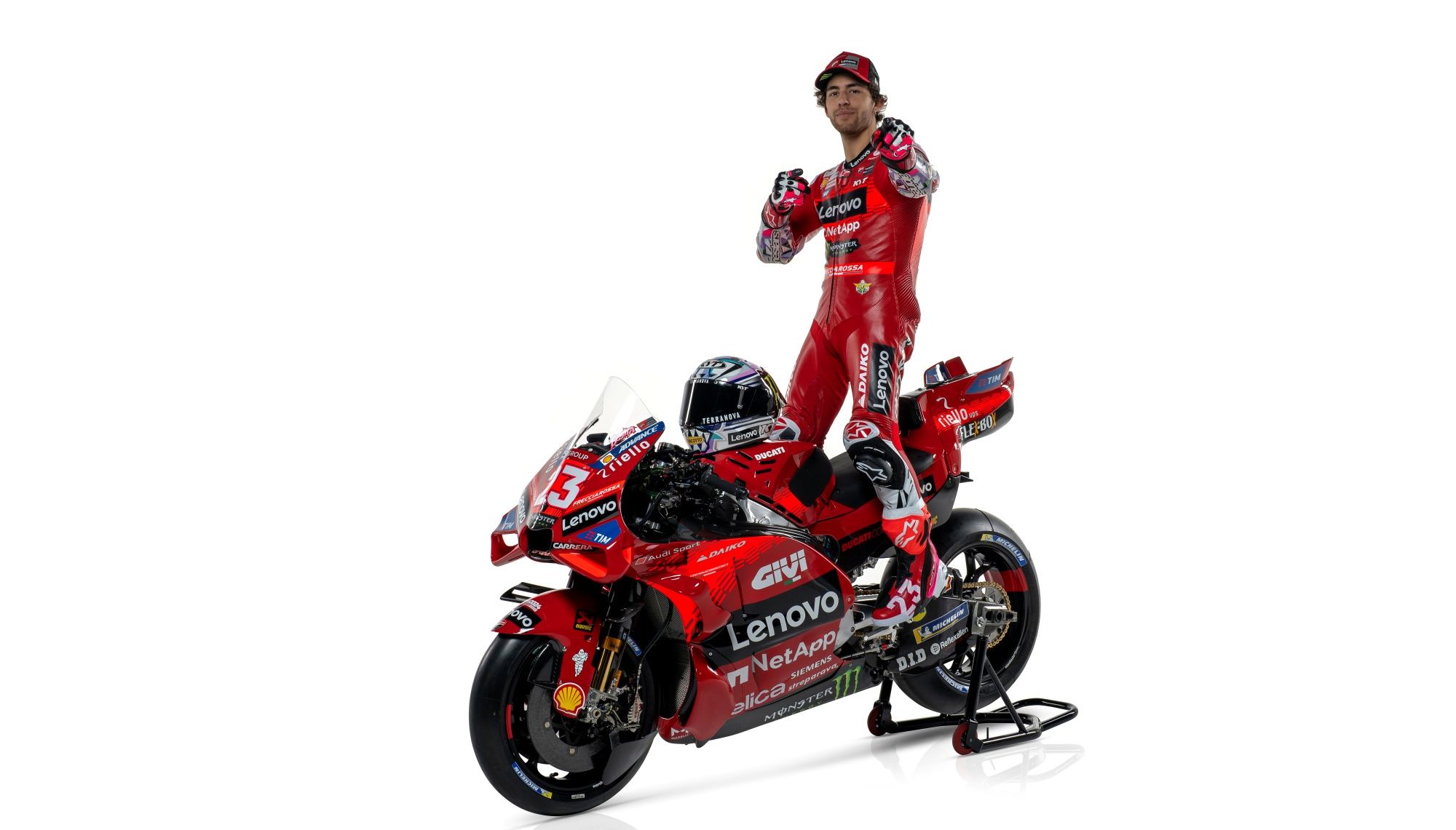 Ducati Desmosedici GP24 Lenovo Pecco Bagnaia Enea Bastianini 62