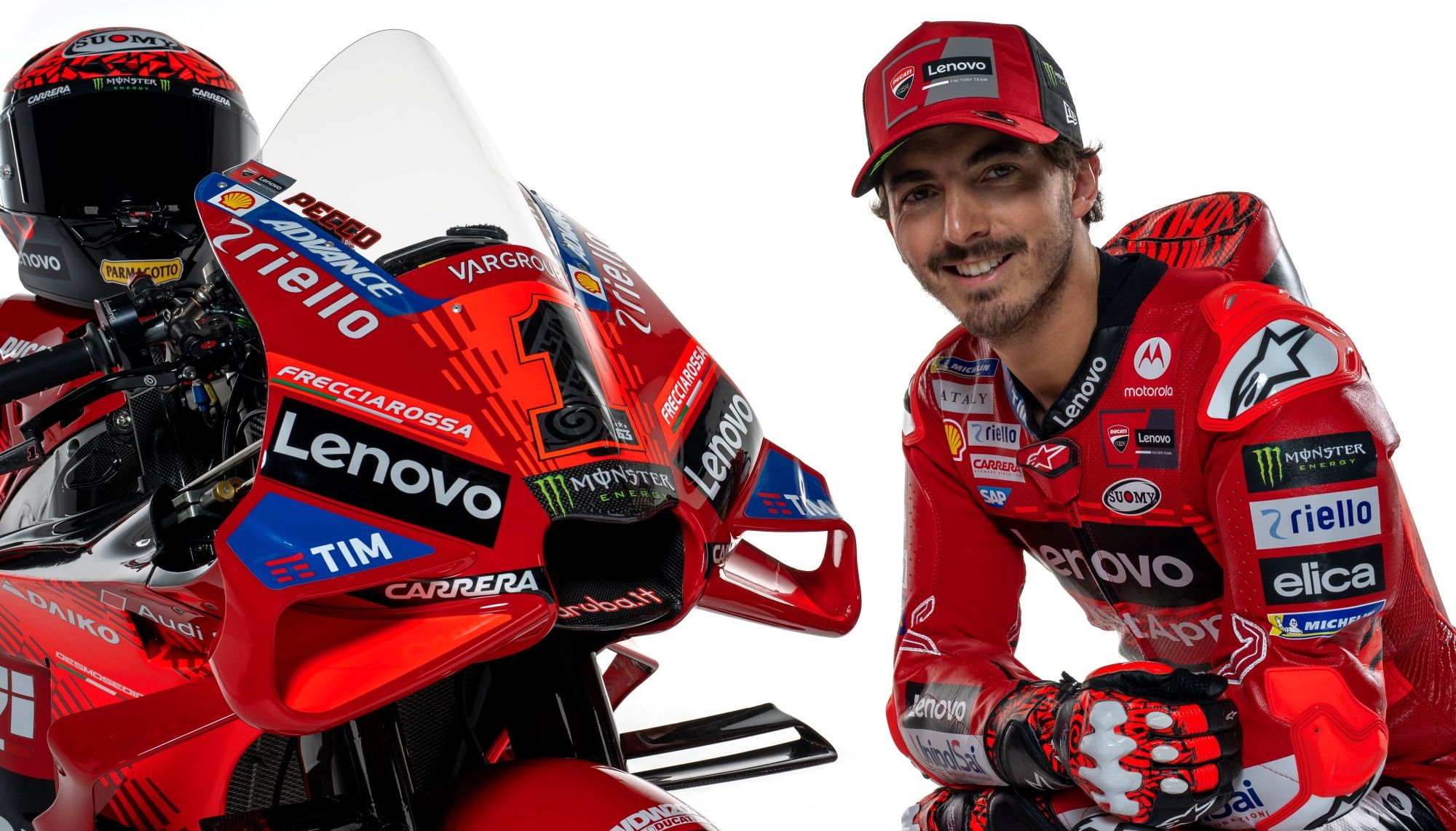 Ducati Desmosedici GP24 Lenovo Pecco Bagnaia Enea Bastianini 67