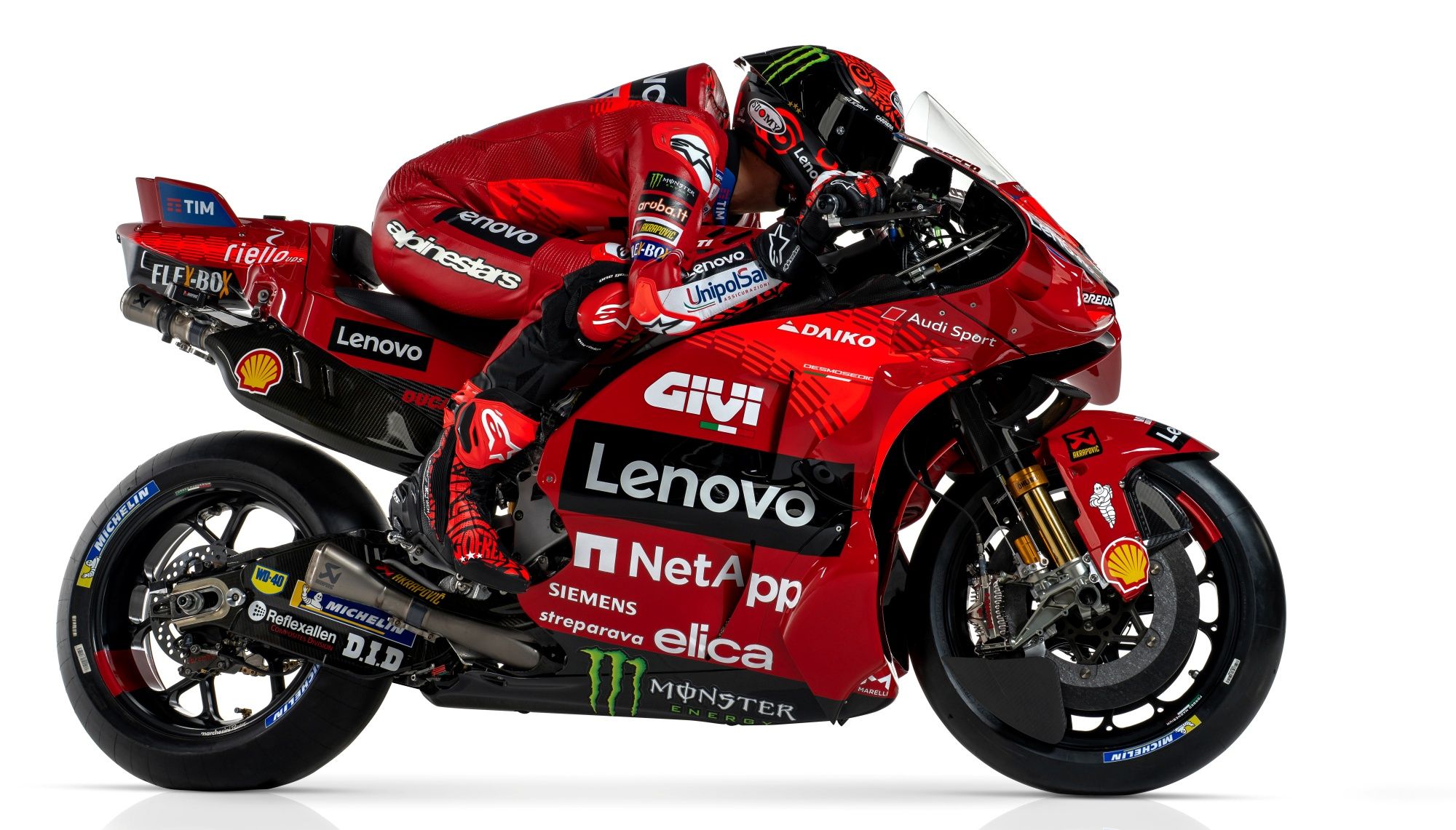Ducati Desmosedici GP24 Lenovo Pecco Bagnaia Enea Bastianini 71