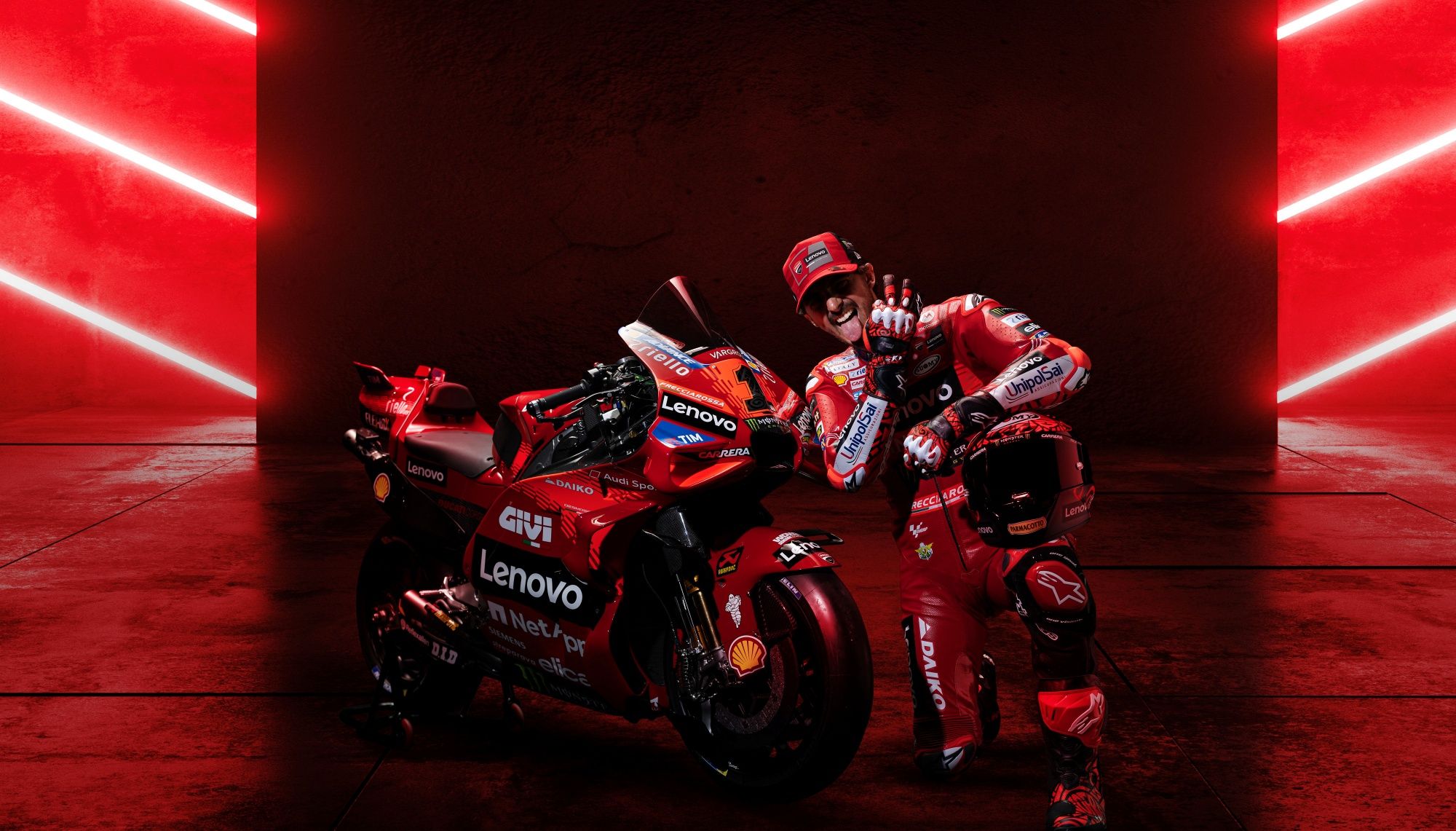 Ducati Desmosedici GP24 Lenovo Pecco Bagnaia Enea Bastianini 73