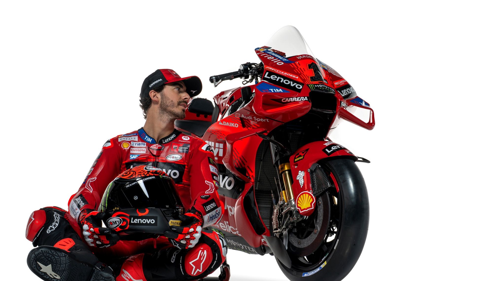 Ducati Desmosedici GP24 Lenovo Pecco Bagnaia Enea Bastianini 74