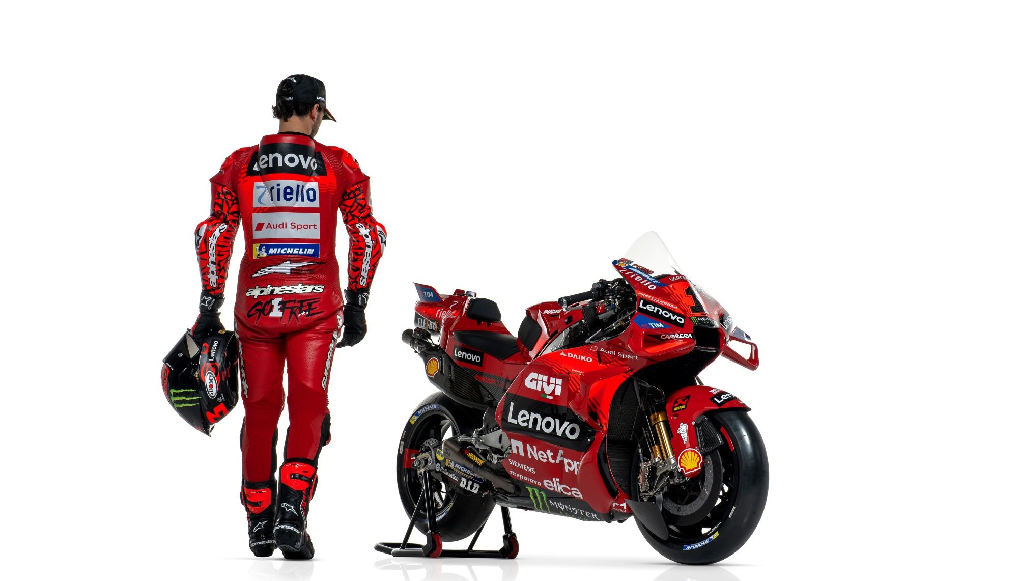 Ducati Desmosedici GP24 Lenovo Pecco Bagnaia Enea Bastianini 76