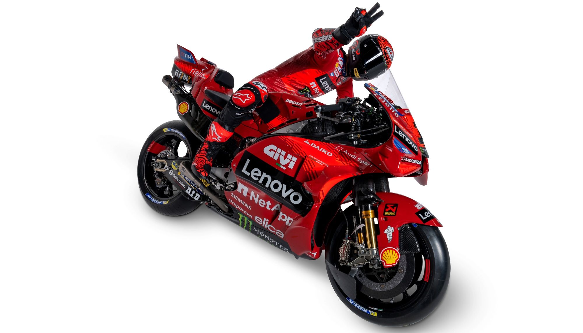 Ducati Desmosedici GP24 Lenovo Pecco Bagnaia Enea Bastianini 79