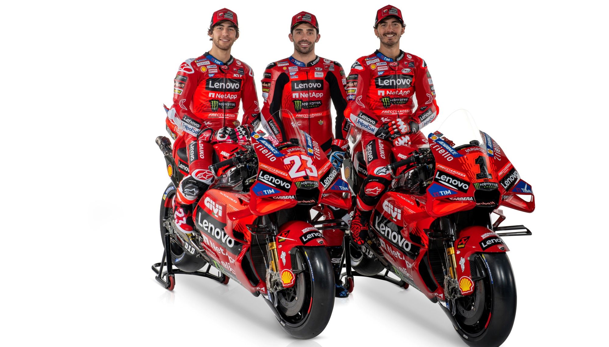 Ducati Desmosedici GP24 Lenovo Pecco Bagnaia Enea Bastianini 89