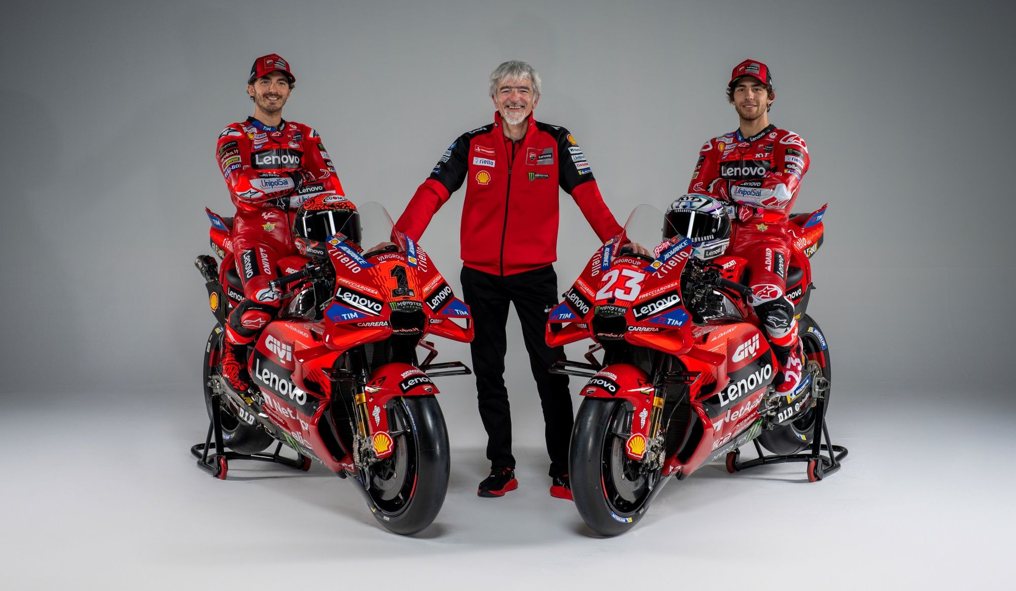 Ducati Desmosedici GP24 Lenovo Pecco Bagnaia Enea Bastianini 90