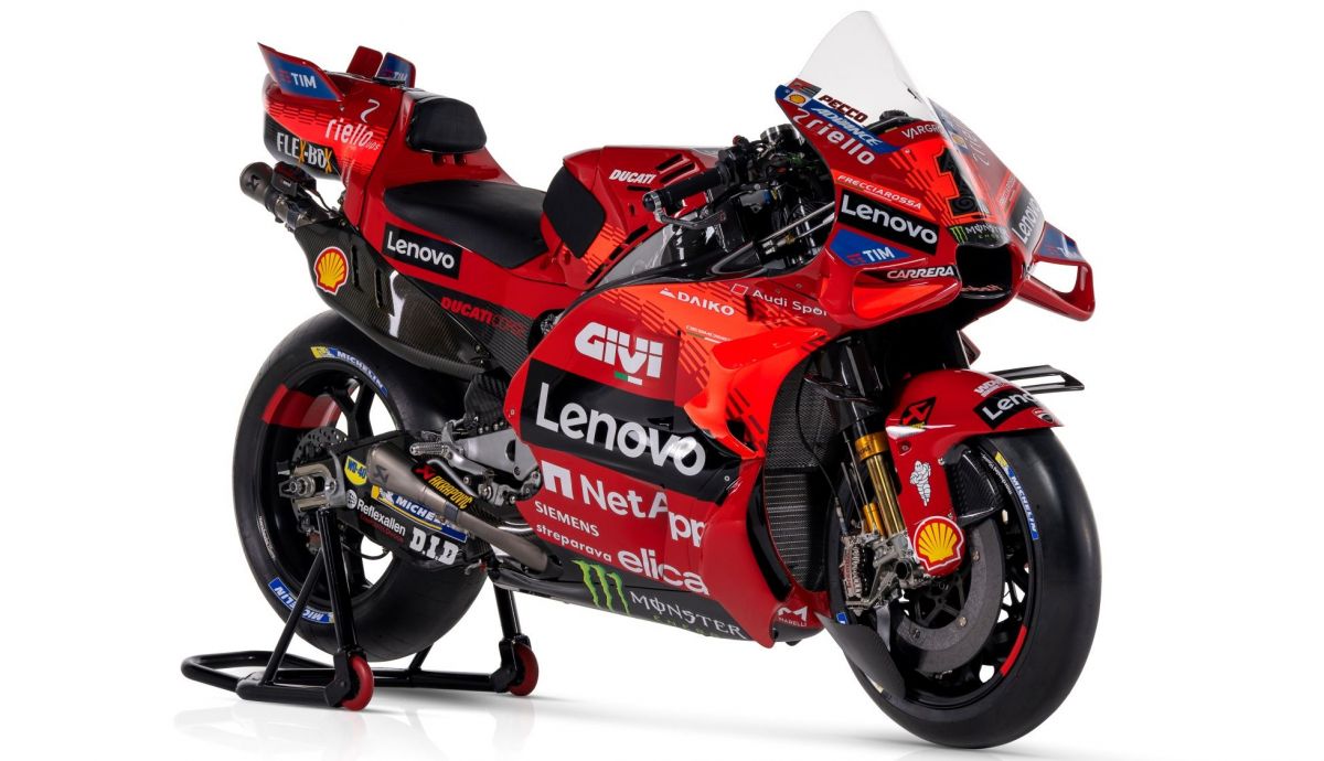 La Ducati Desmosedici GP24 del Ducati Lenovo para MotoGP 2024 La Ducati Desmosedici GP24 del Ducati Lenovo para MotoGP 2024
