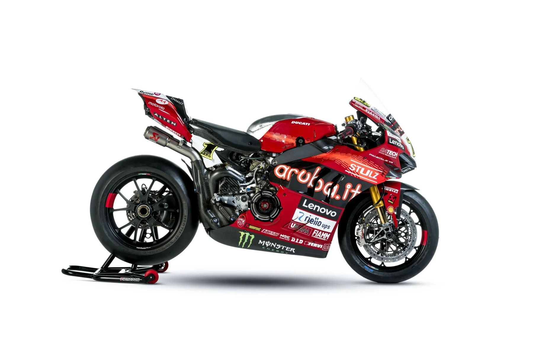 Ducati Panigale V4R Aruba it WSBK 2024 Álvaro Bautista Nicolò Bulega 03
