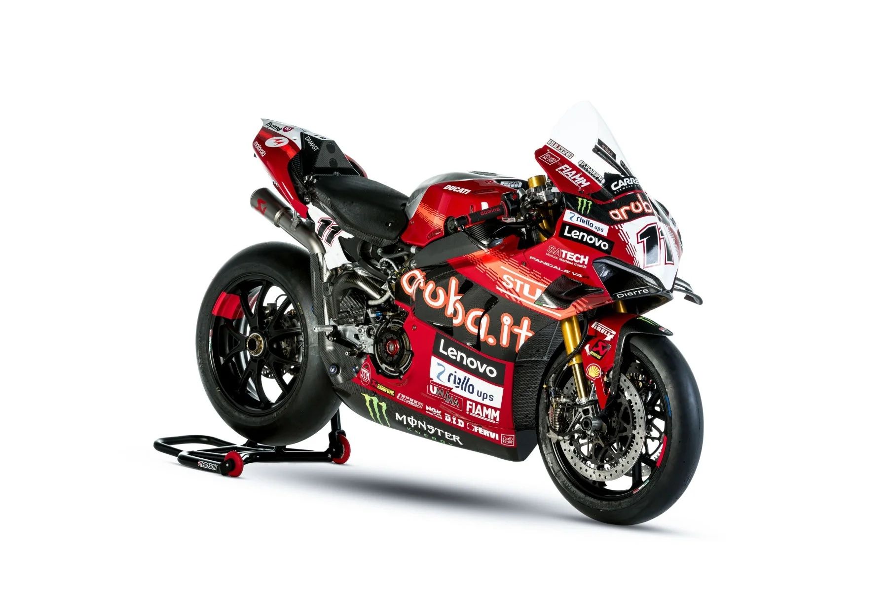 Ducati Panigale V4R Aruba it WSBK 2024 Álvaro Bautista Nicolò Bulega 16