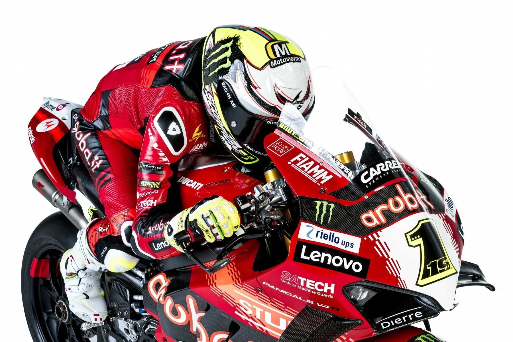 Ducati Panigale V4R Aruba it WSBK 2024 Álvaro Bautista Nicolò Bulega 19